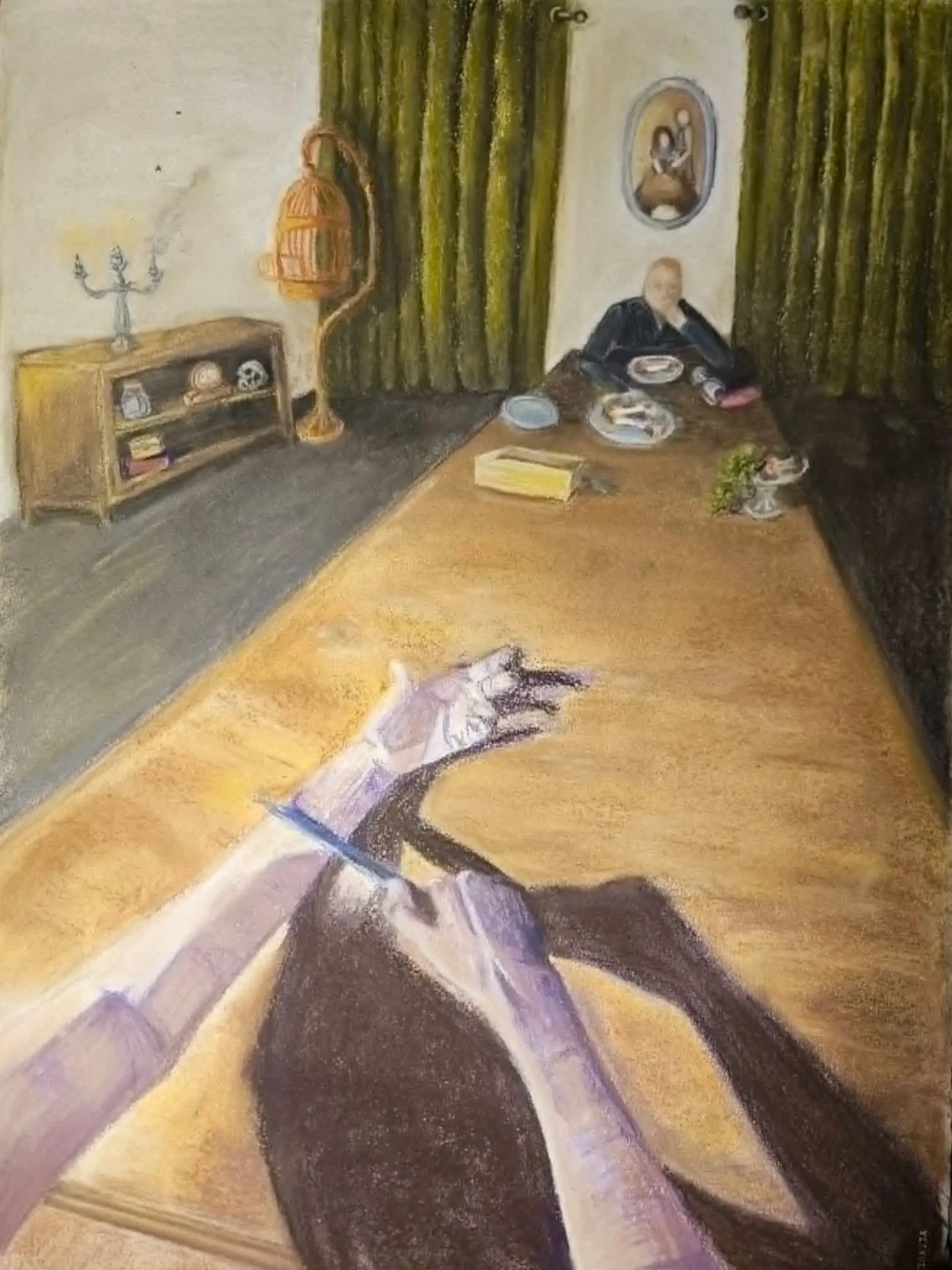 More to Give
24x36 pastels on paper