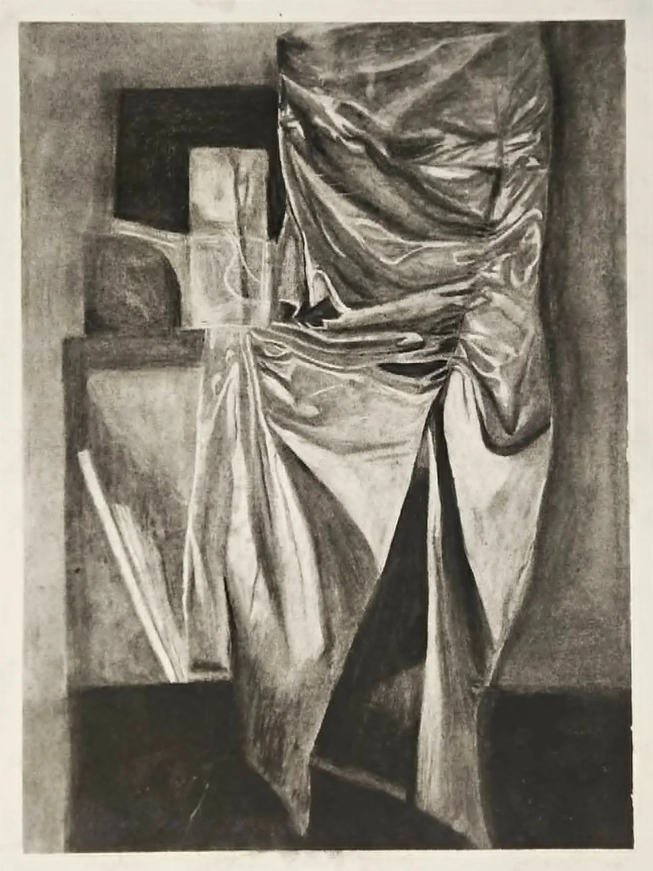 The Dress
18x24 charcoal on paper