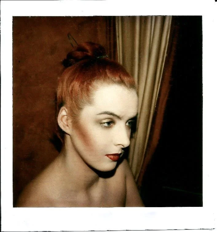 Kim Bowen At PX 1980 - Original © Polaroid