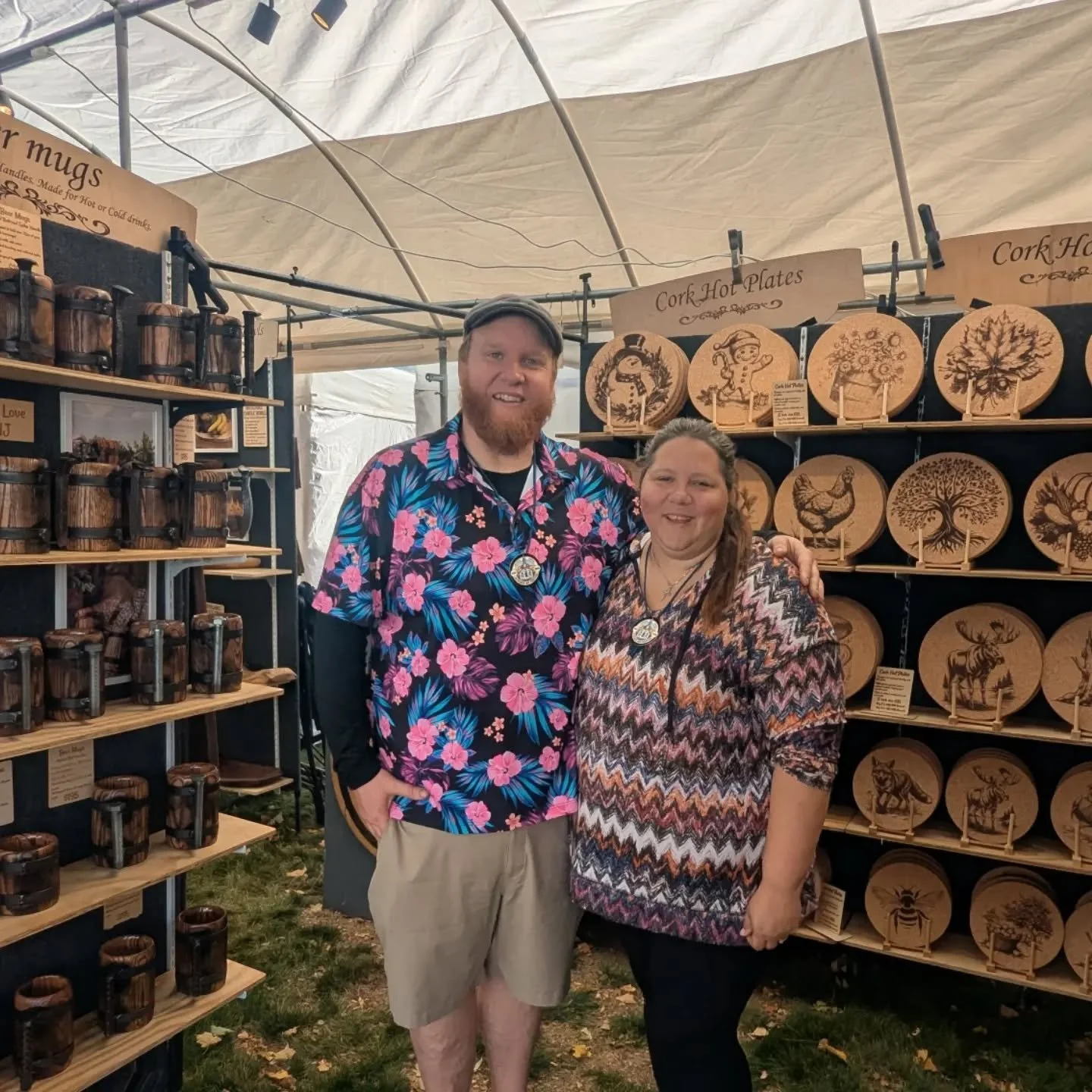We are at the Scituate Art Festival located in RI. We love coming to this show!