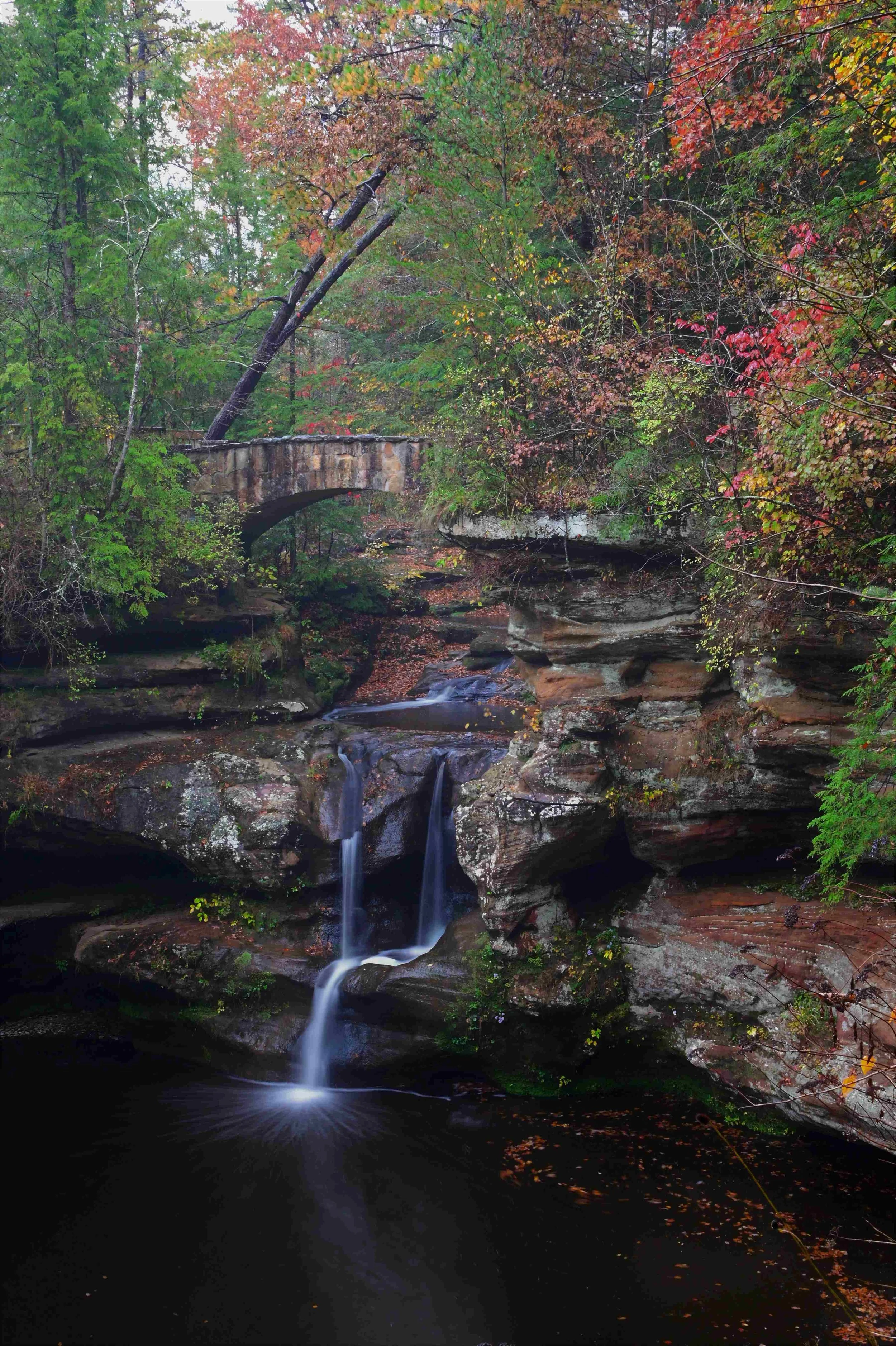 Upper Falls In Fall / Group B