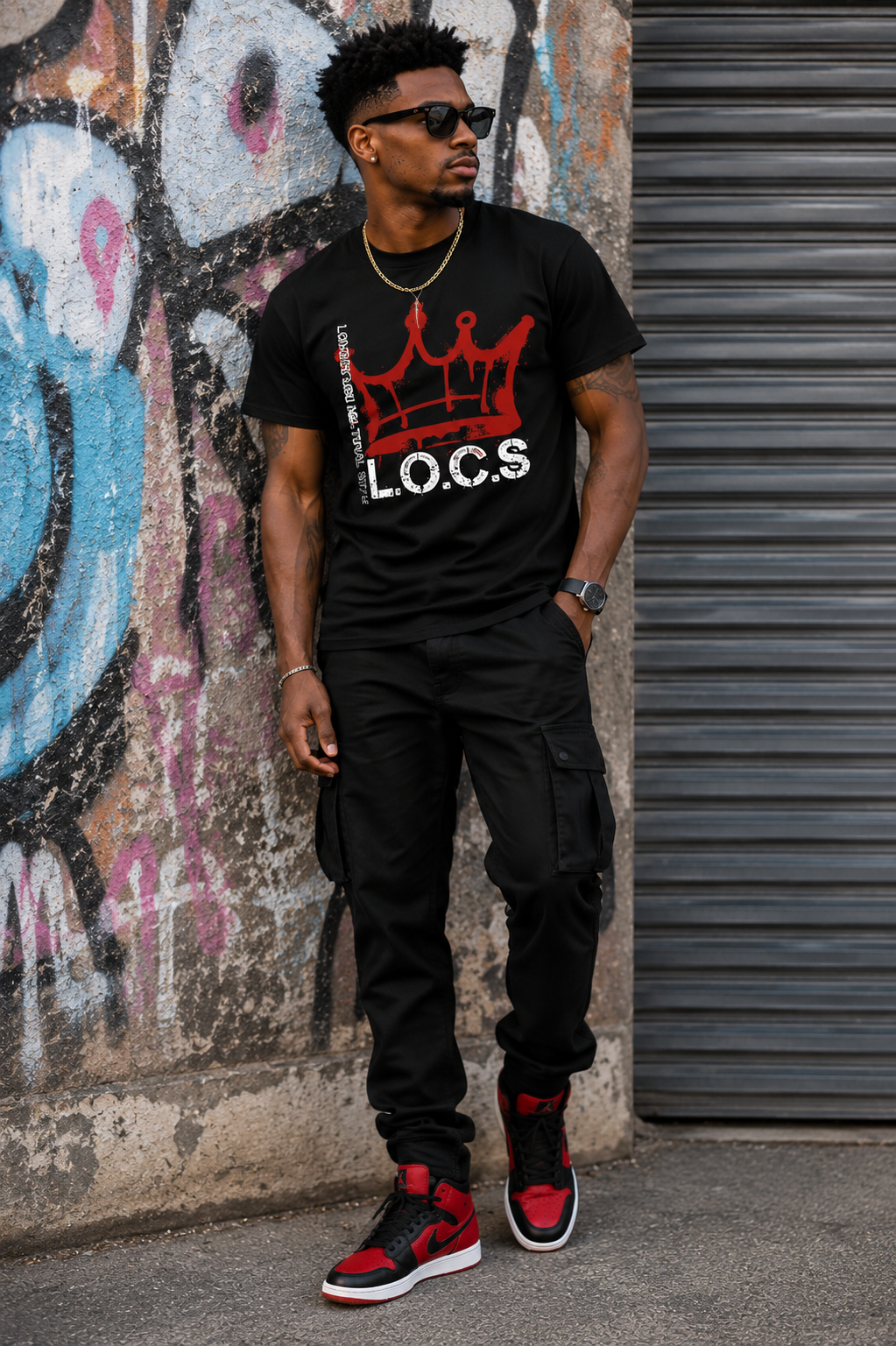 Royal Crown Tee — Crimson