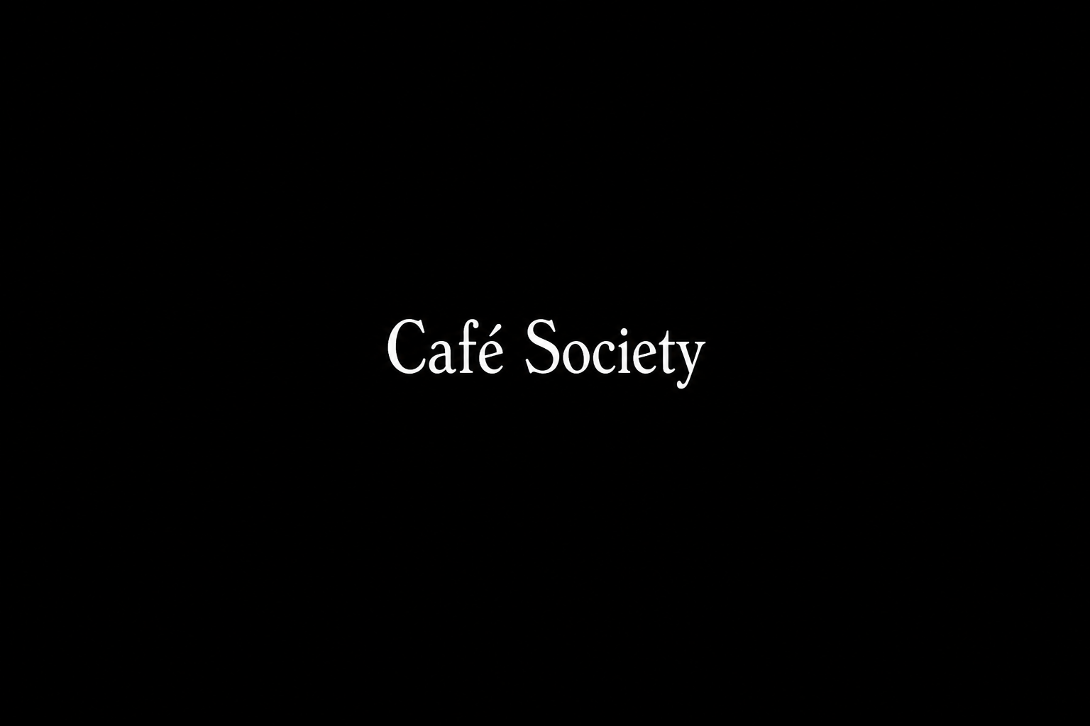 Café Society (2016)