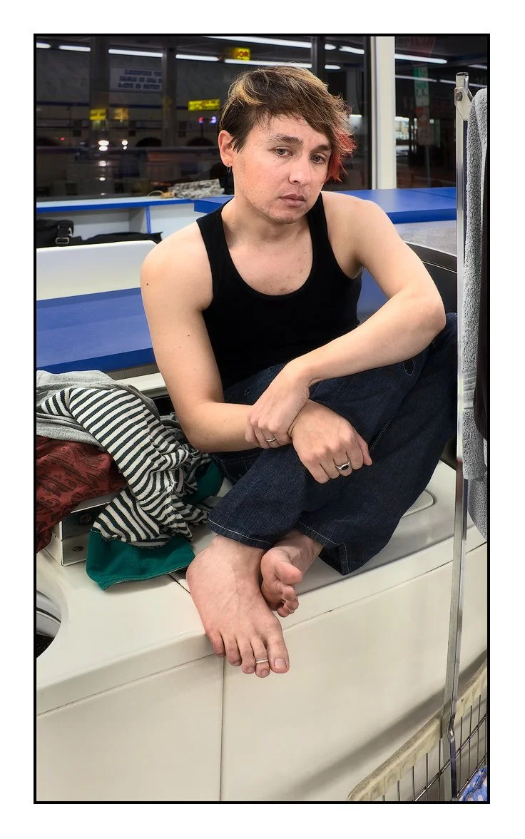 Ron at Laundromat
