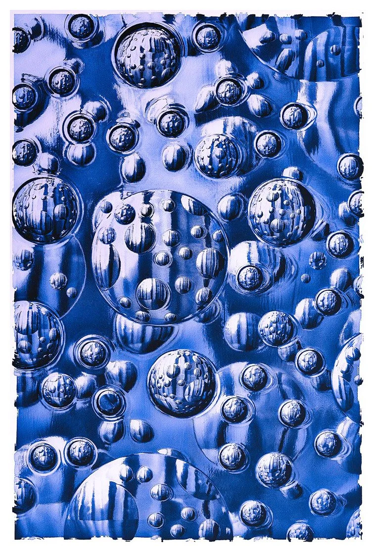Spheres in Blue