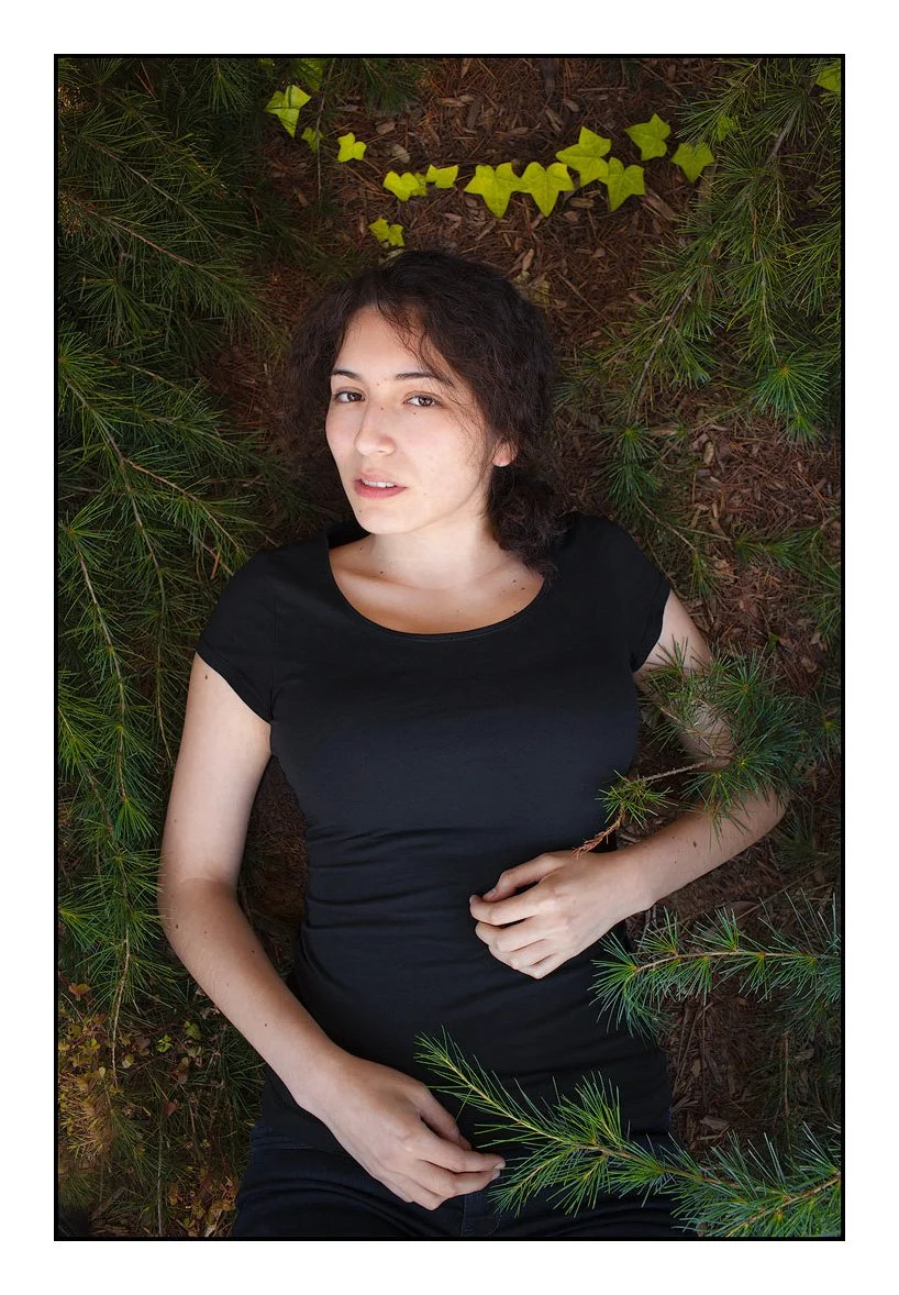 Vivian on the Forest Floor