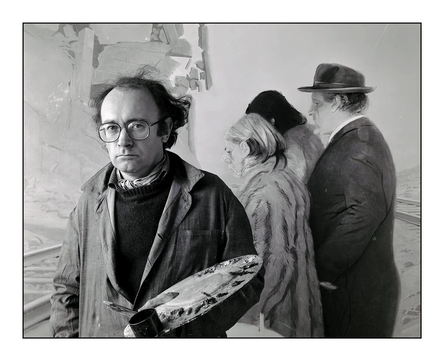 Henk Pander, Artist, Portland Studio, 1983