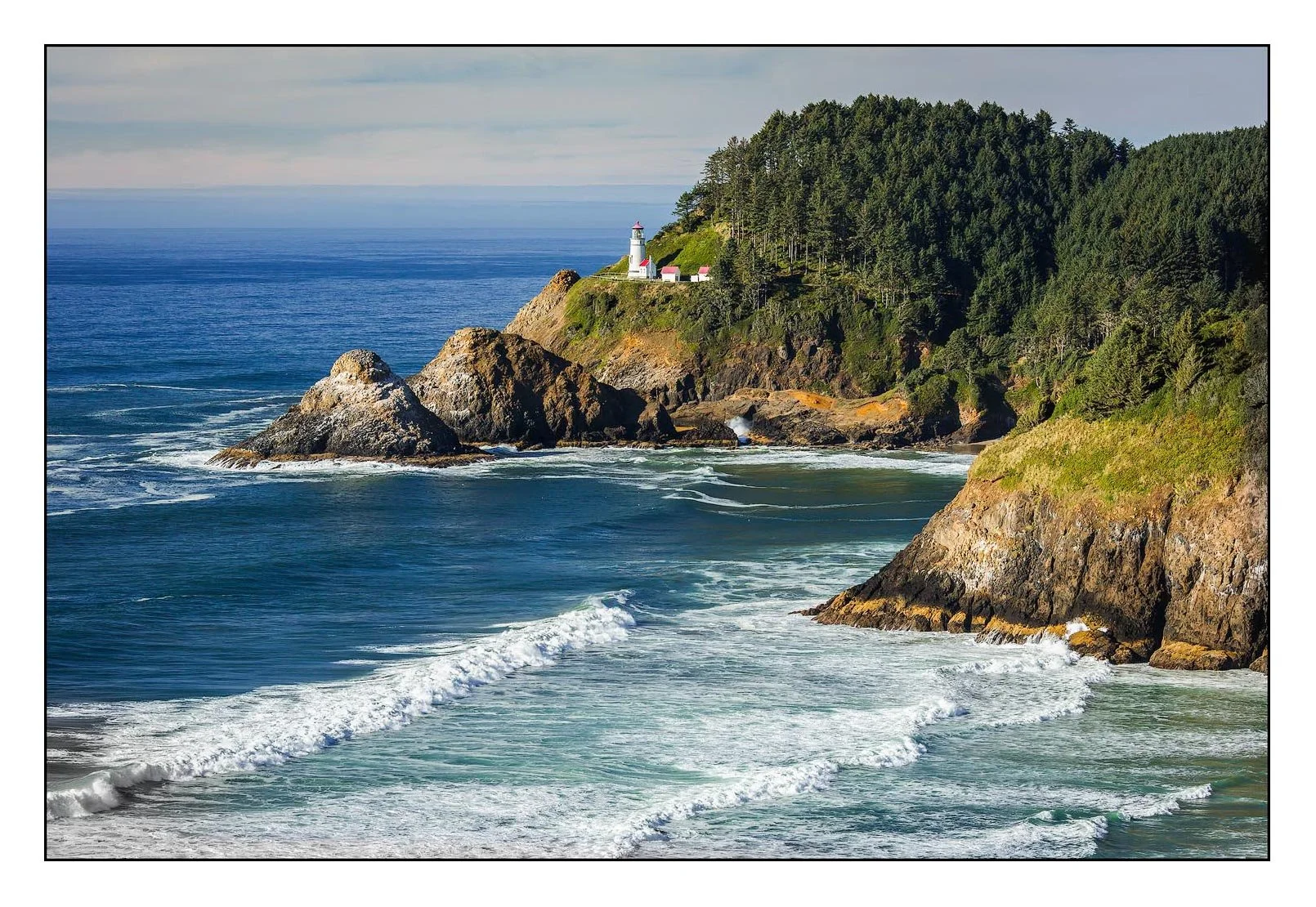 Lighthouse Heceta Head, Oregon Coast