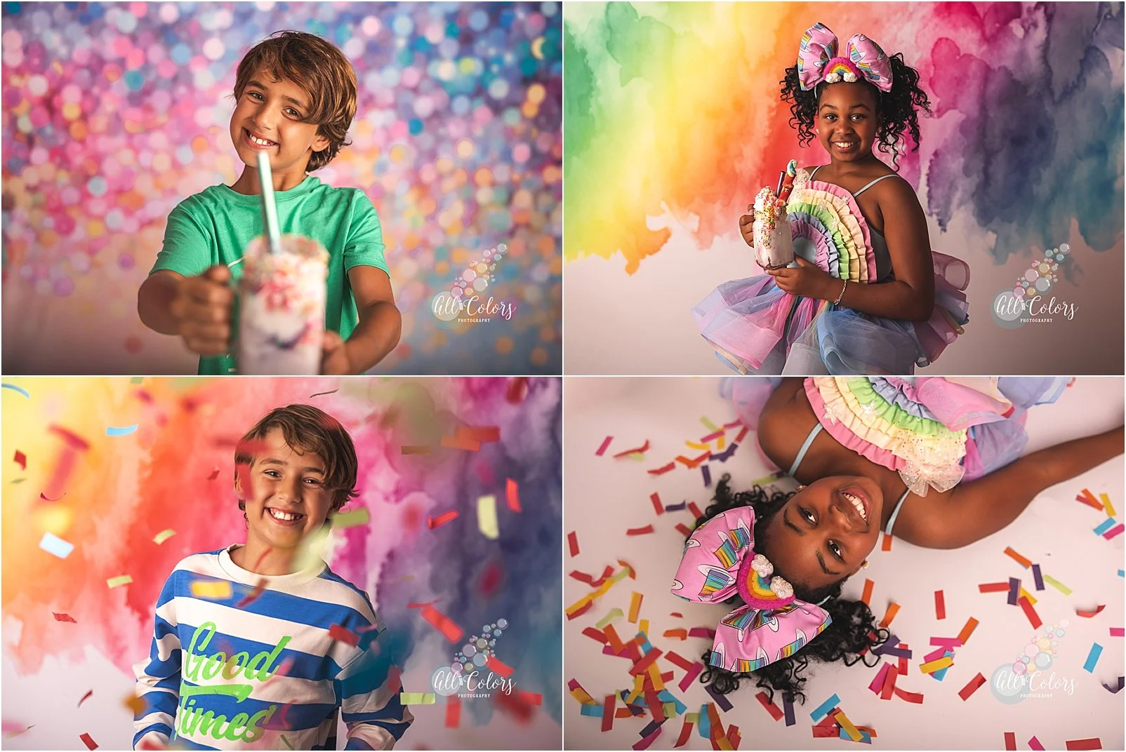 Sweet Birthday Sessions for older kids in San Diego.