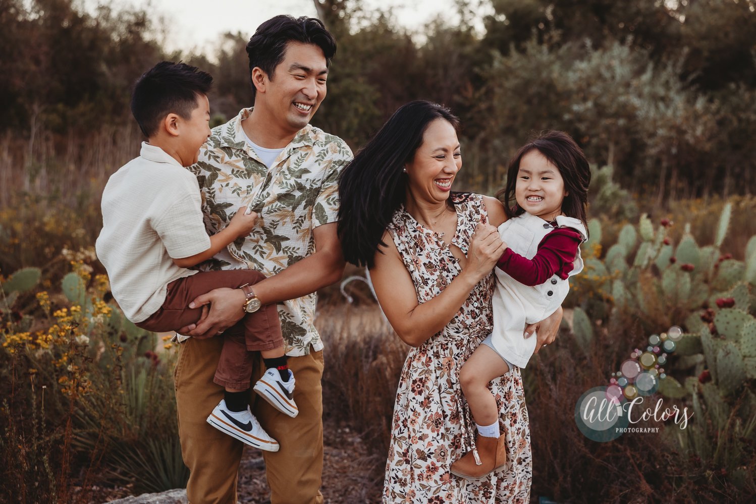 Family during a Family Mini Session in San Diego, CA
