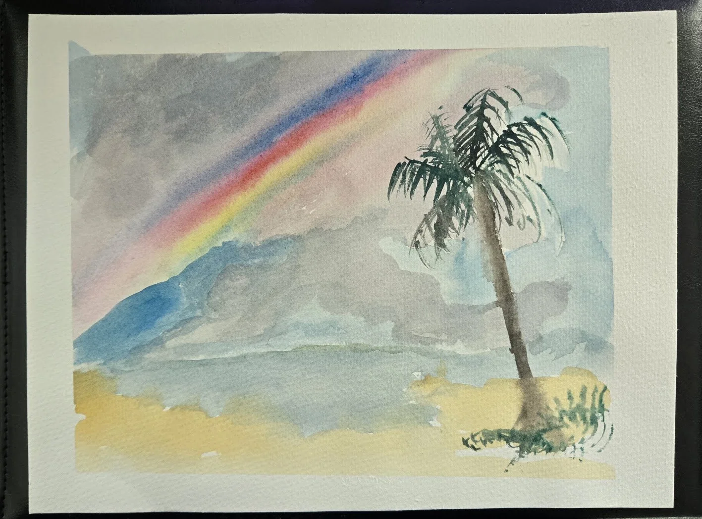 Original Watercolor: After the Storm Study (8.5x11)