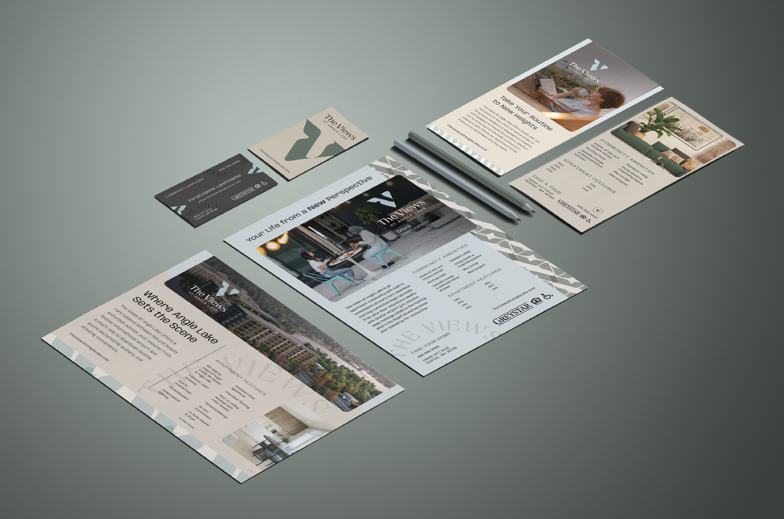 Business cards & Brand Collateral