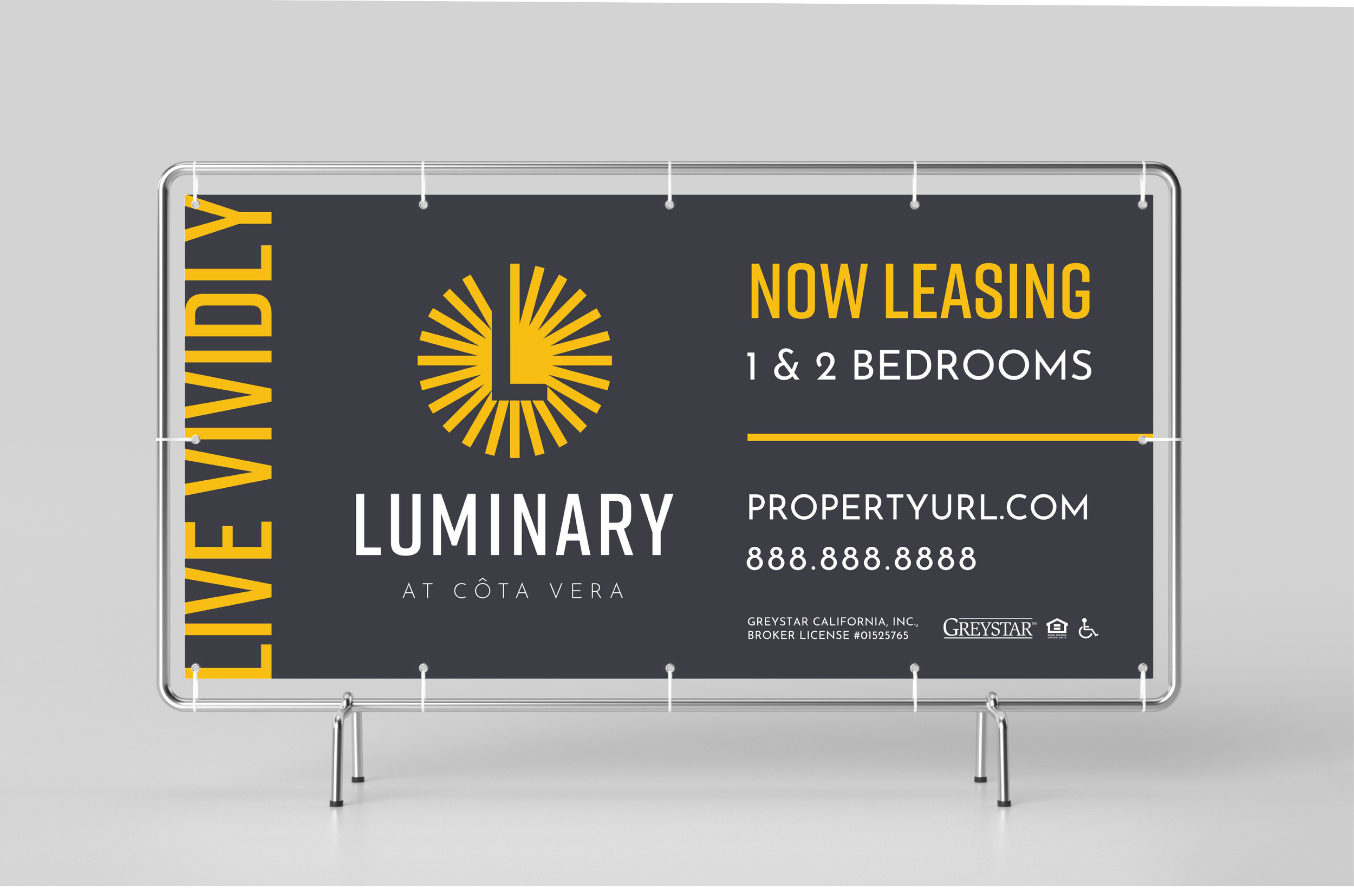 Exterior banner