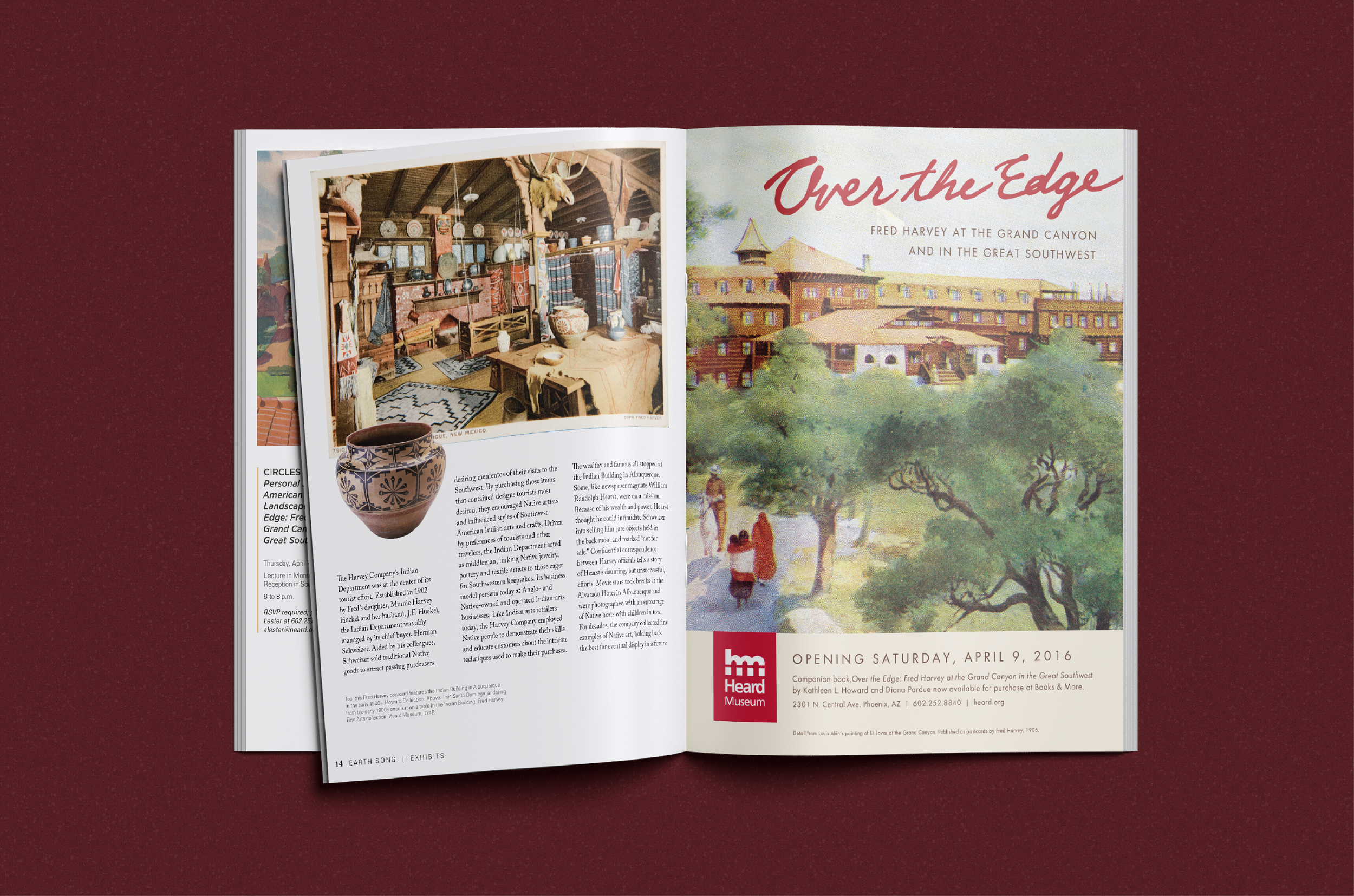 Full page print ad
