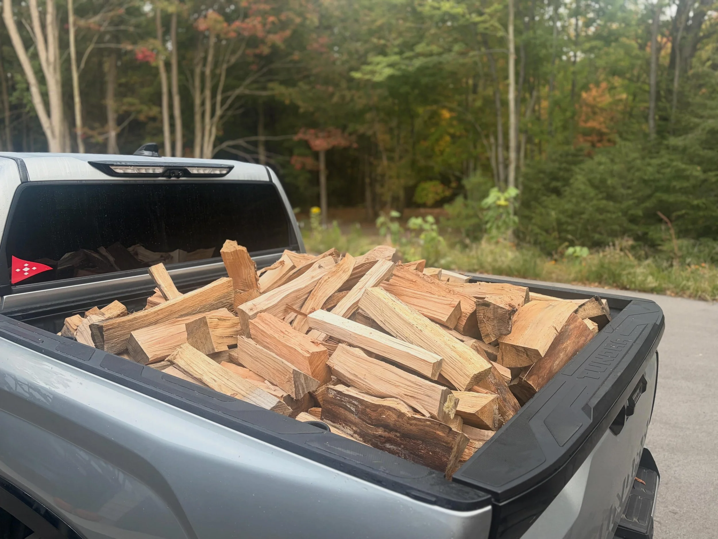 Firewood delivery day