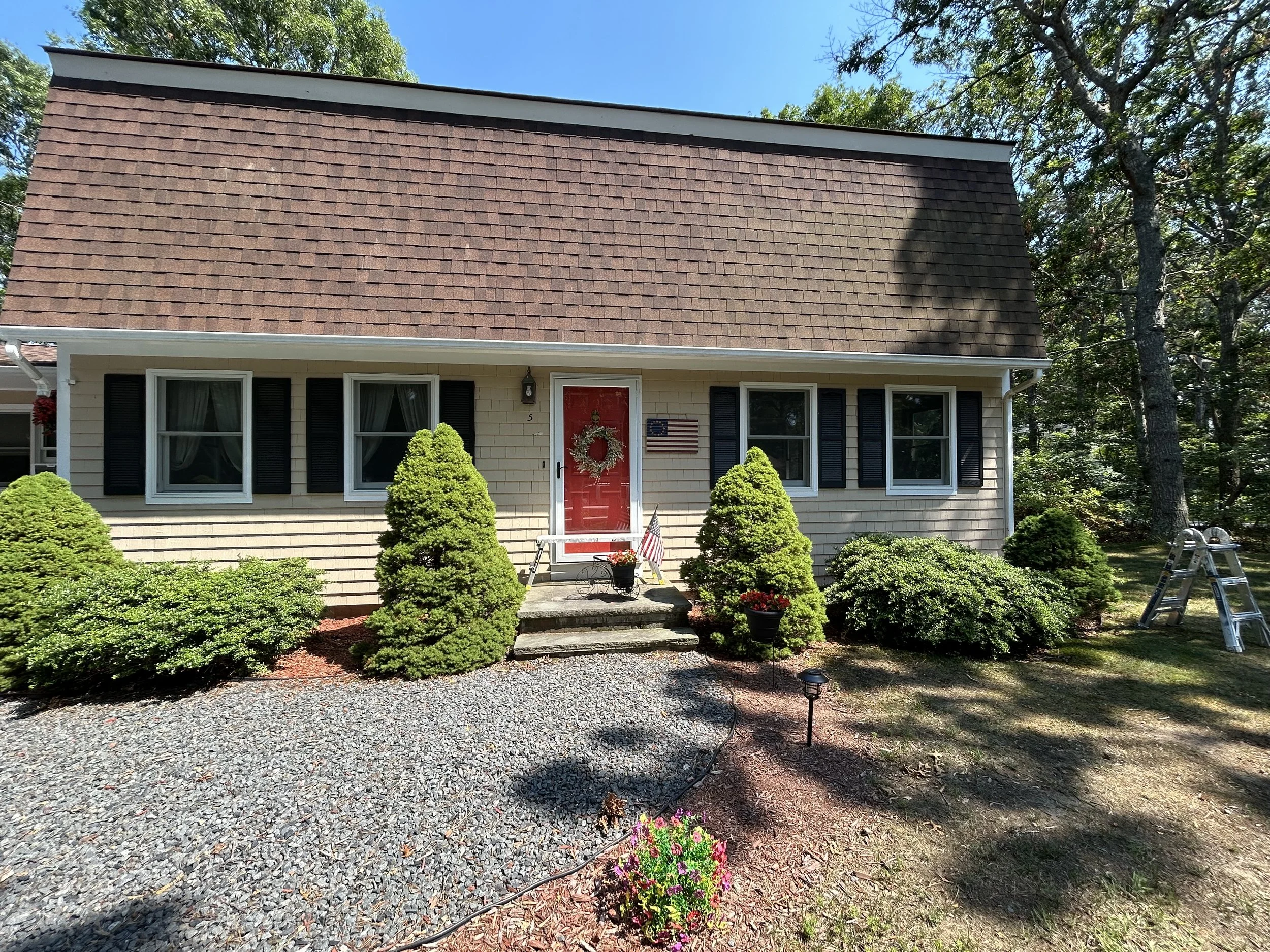 Santos Paint completed exterior