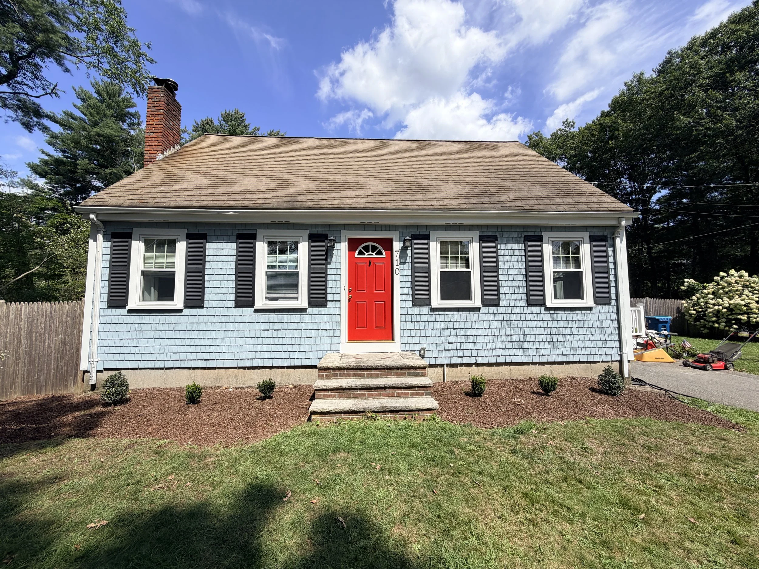 Santos Paint completed exterior