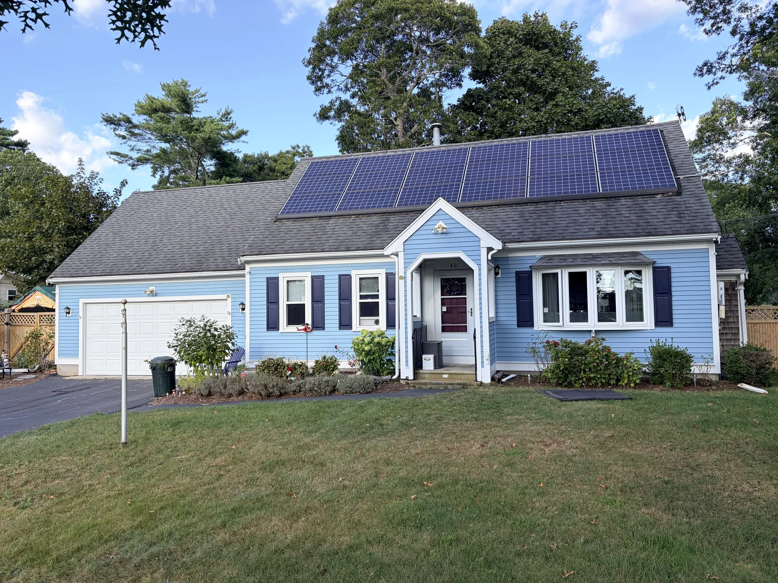 Santos Paint completed exterior