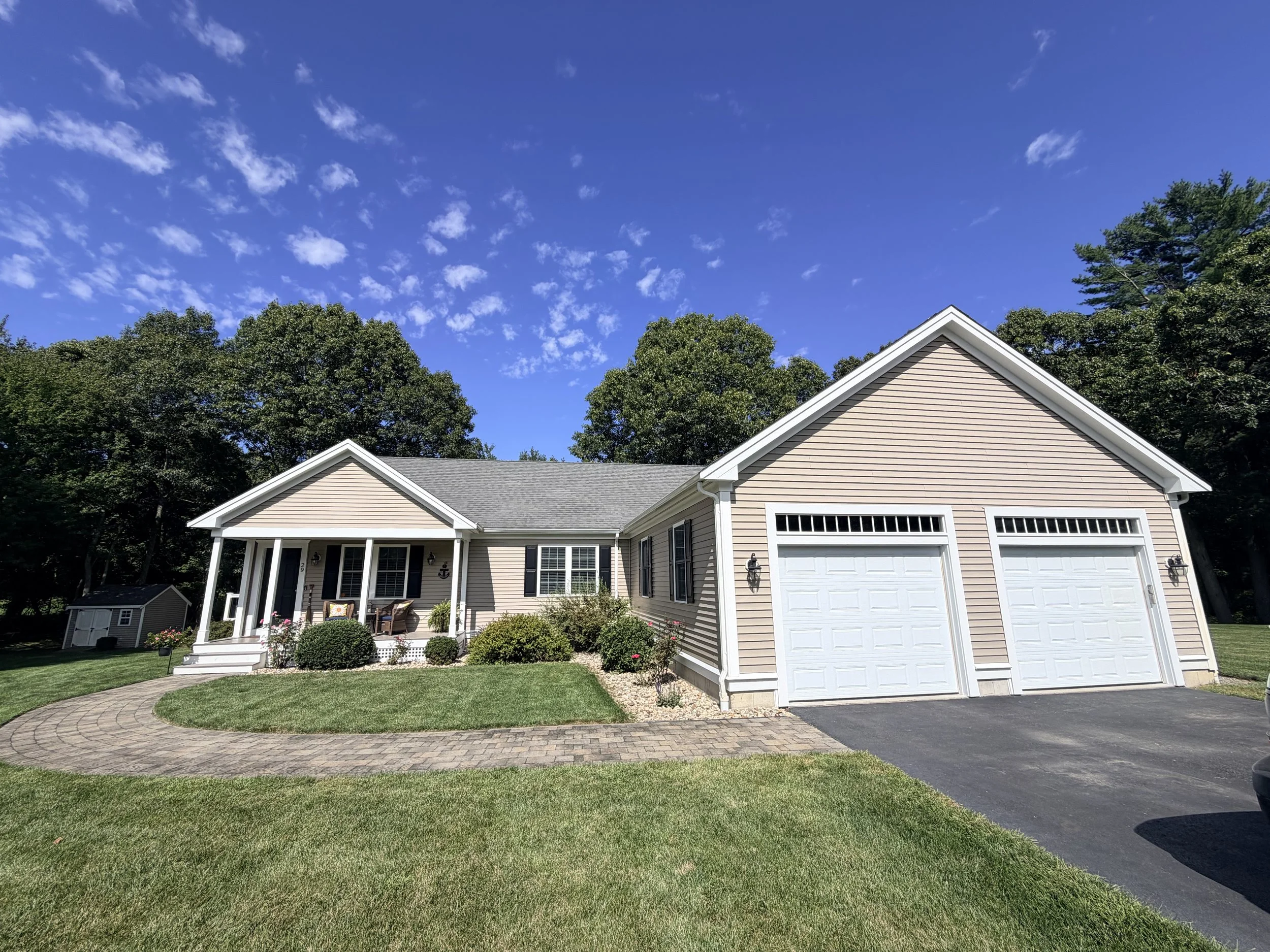 Santos Paint completed exterior