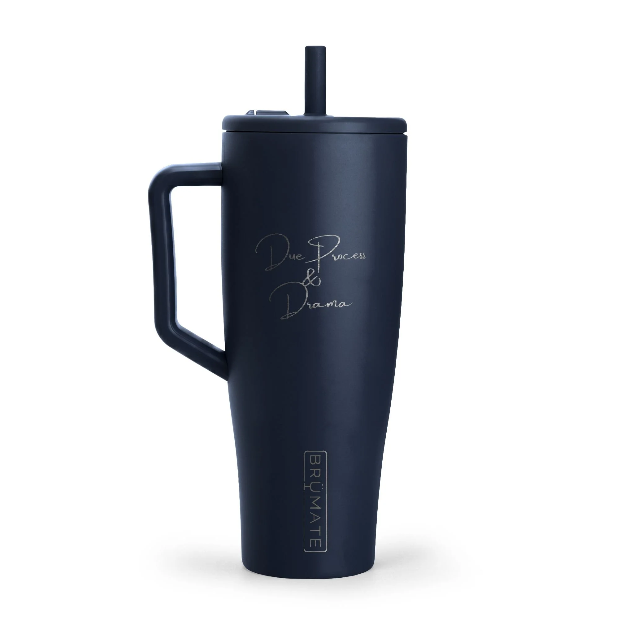 Due Process & Drama engraved tumbler for law lovers