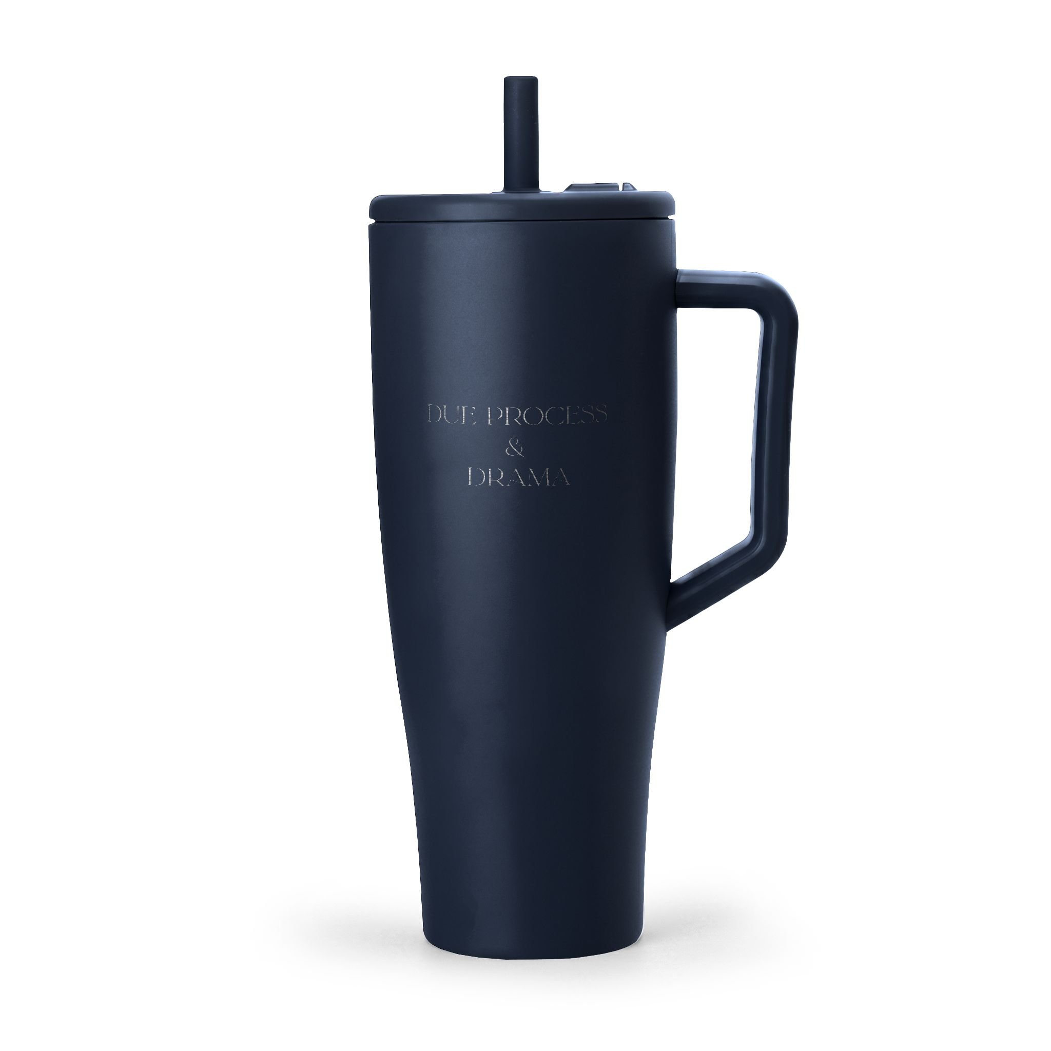 Law-themed Due Process & Drama tumbler gift