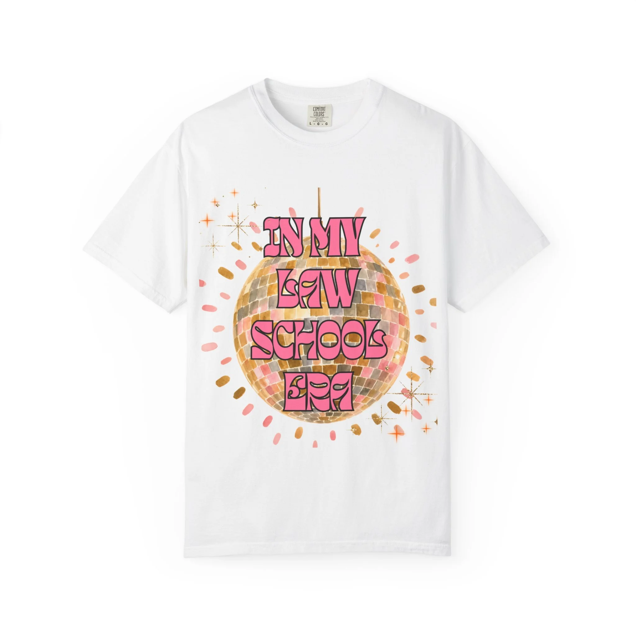 In My Law School Era graphic law student shirt
