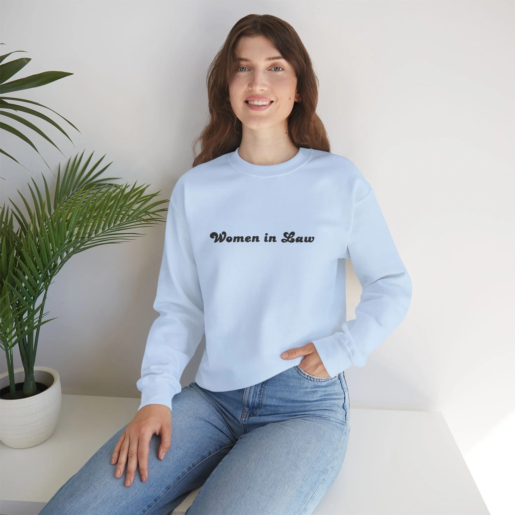 Women in Law Embroidered Sweatshirt