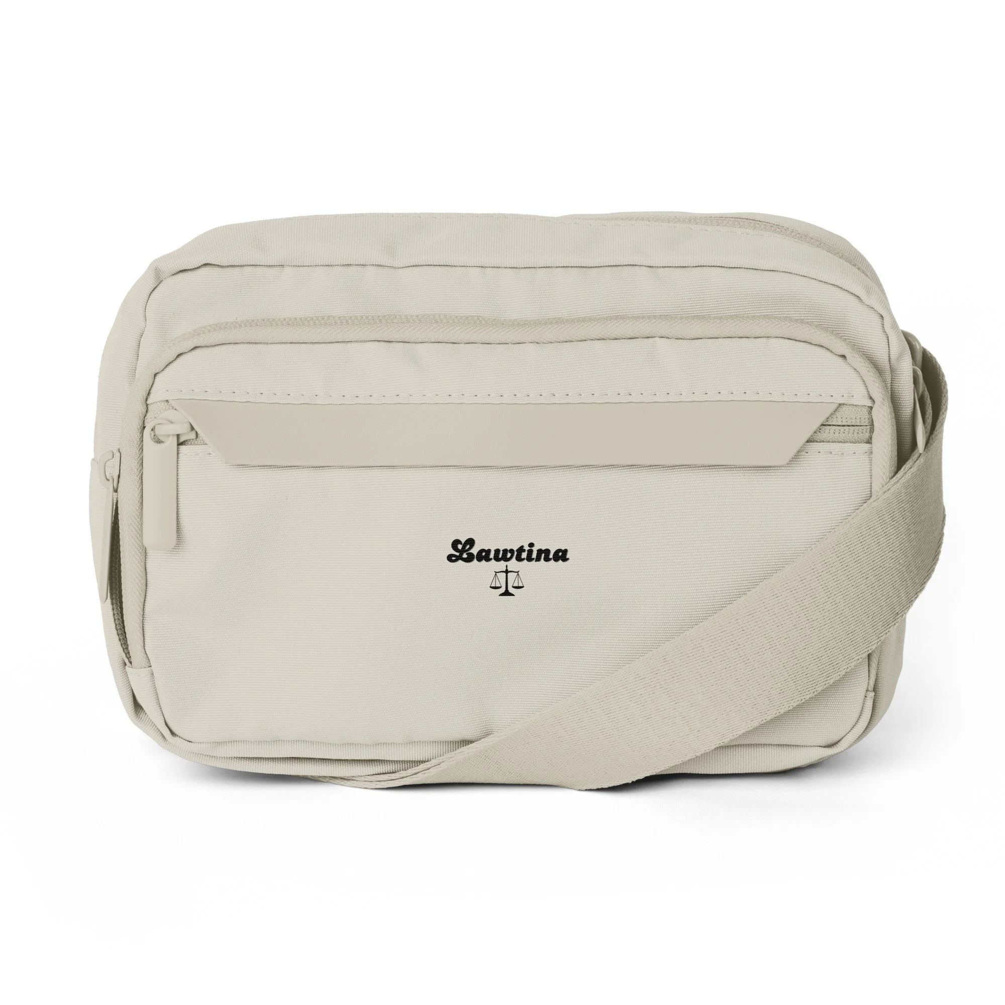Lawtina Scales of Justice Crossbody Bag | Latina Lawyer Travel Bag