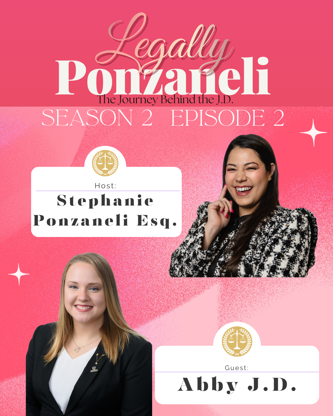Abby Douglas, University of Toledo Law graduate and guest on the Legally Ponzaneli Podcast