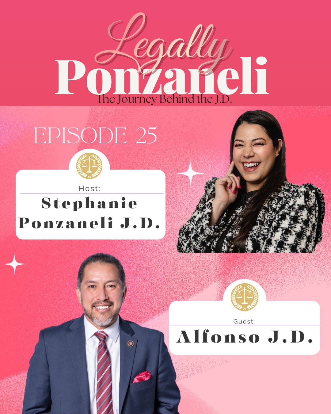 Alfonso, University of La Verne law student and Legally Ponzaneli podcast guest”