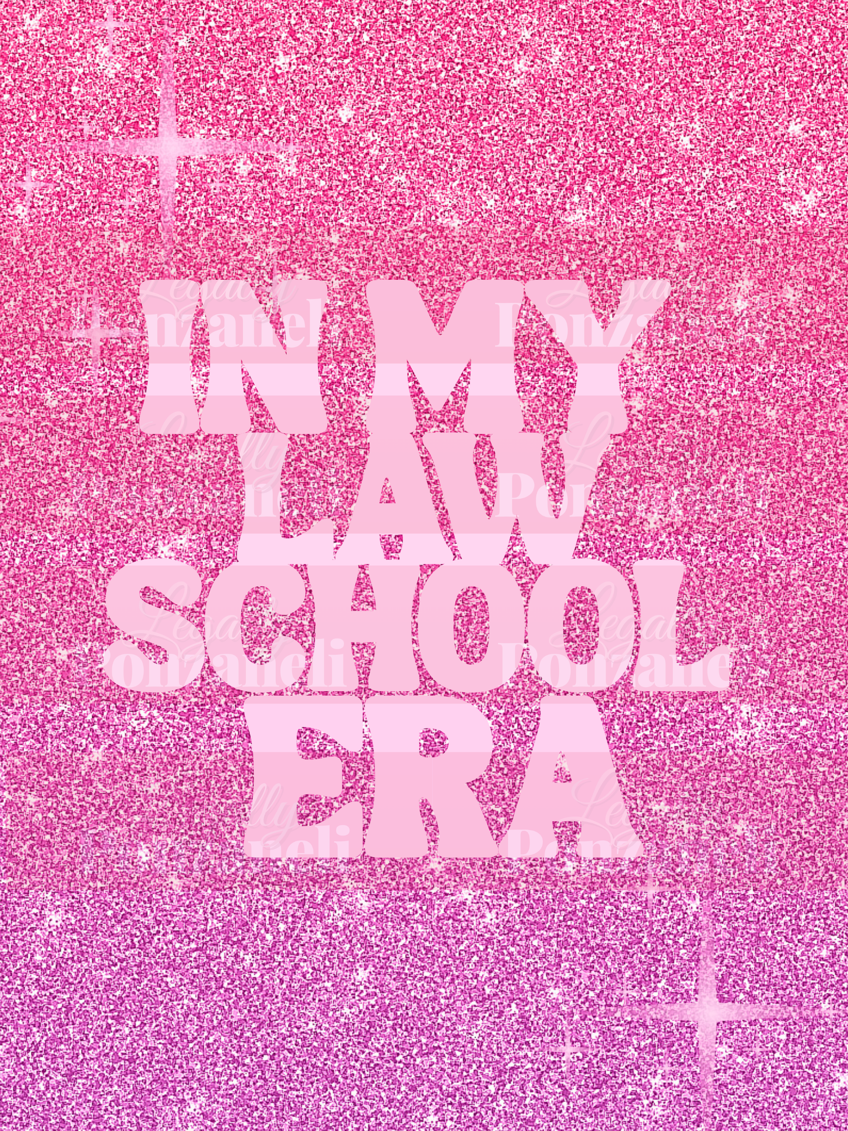 In My Law School Era Wall Art!