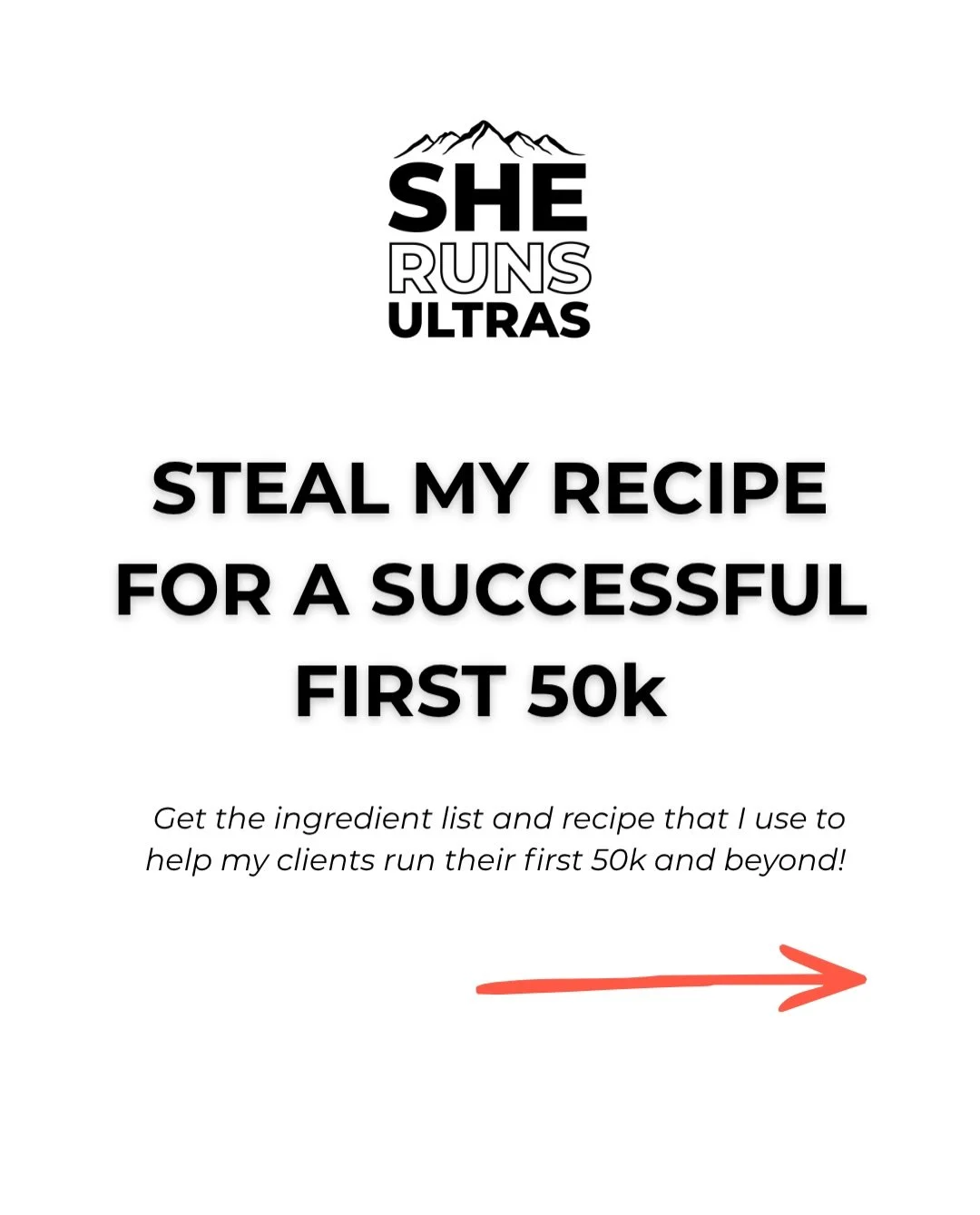 If your entire plan for running your first 50k is &ldquo;run more and hope for the best&rdquo;&hellip;consider this an intervention. 

Running matters, obviously&hellip;

But so does walking, strength training, mobility, nutrition, sleep&hellip;

The