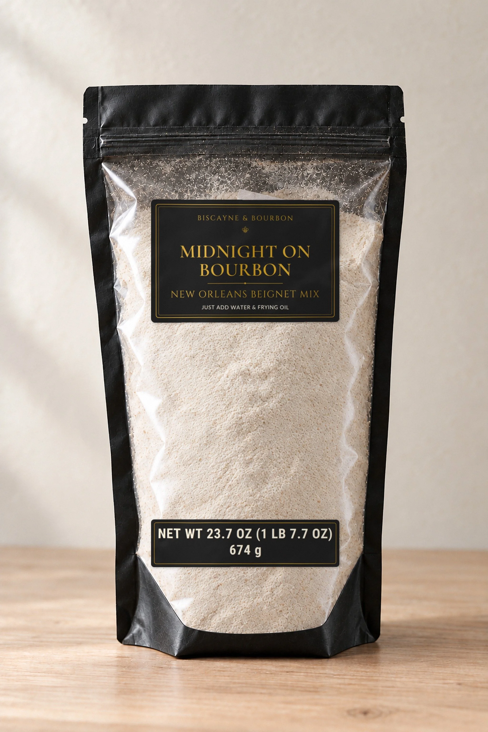 Midnight on Bourbon: New Orleans Beignet Mix, 23.7 oz