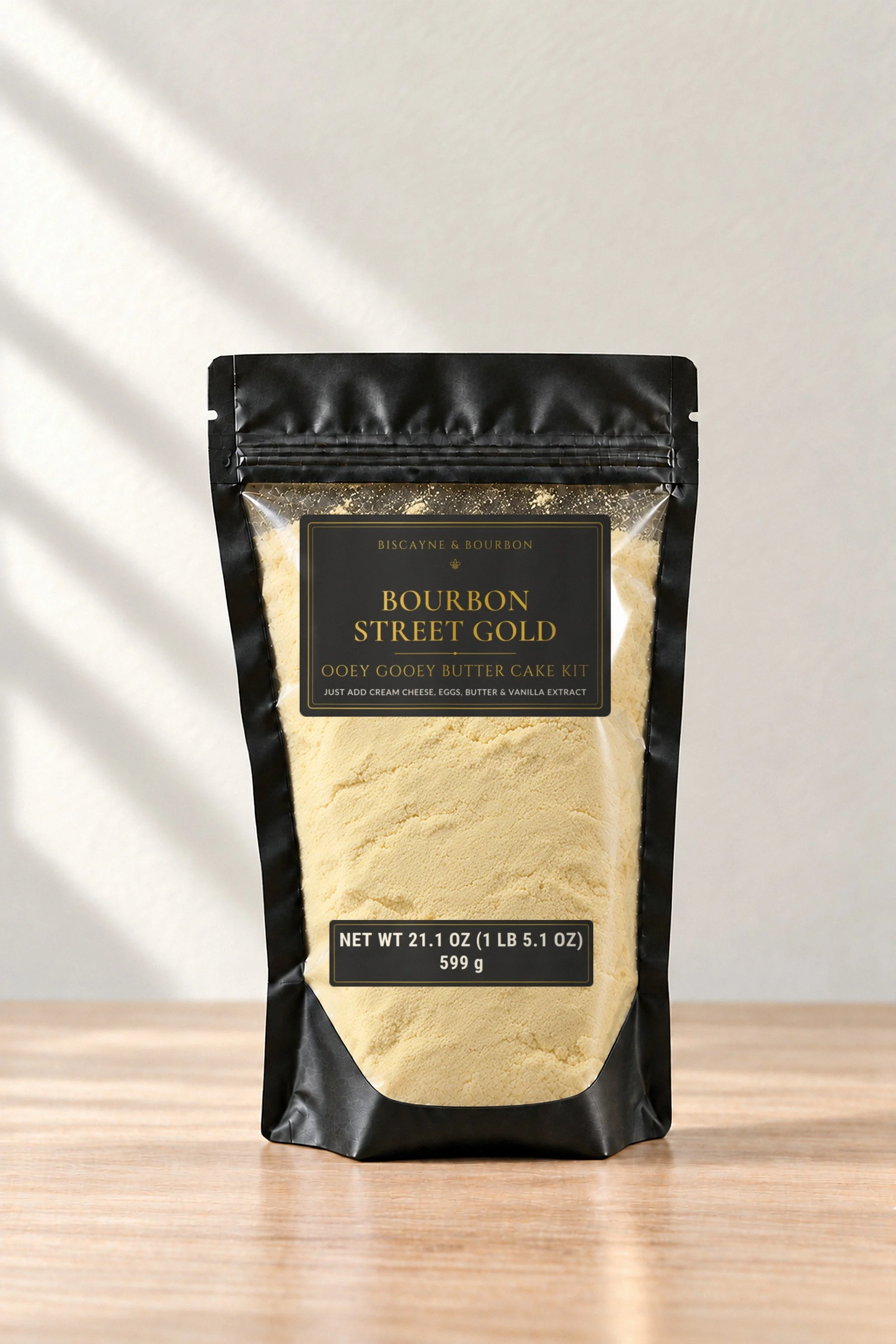 Bourbon Street Gold: Ooey Gooey Butter Cake Kit, 21.1 oz