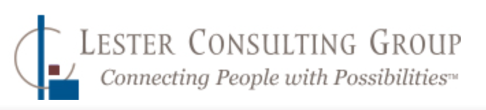 Lester Consulting Group logo with the tagline "Connecting People with Possibilities".