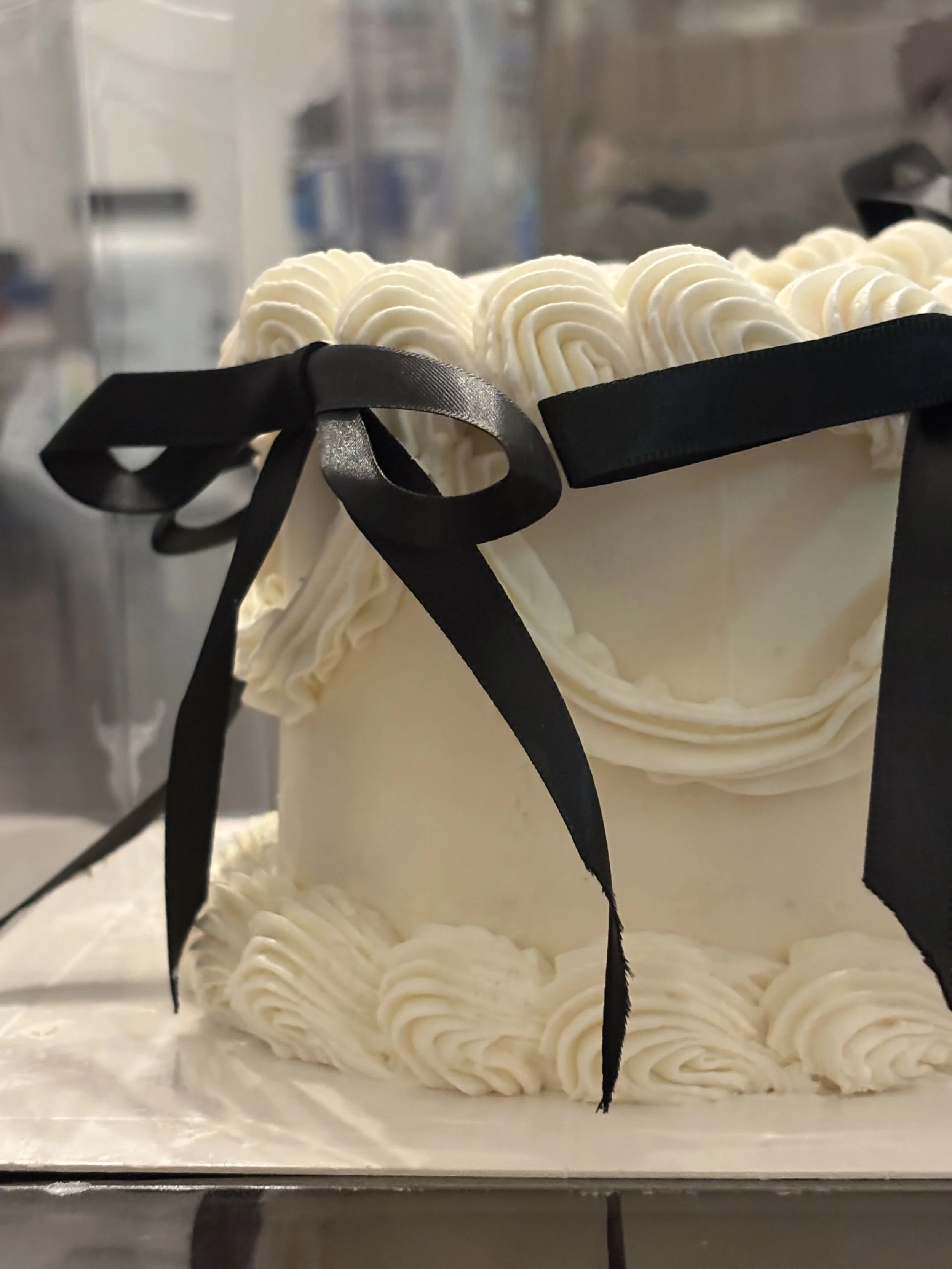 Vintage Mini Birthday Cake 
