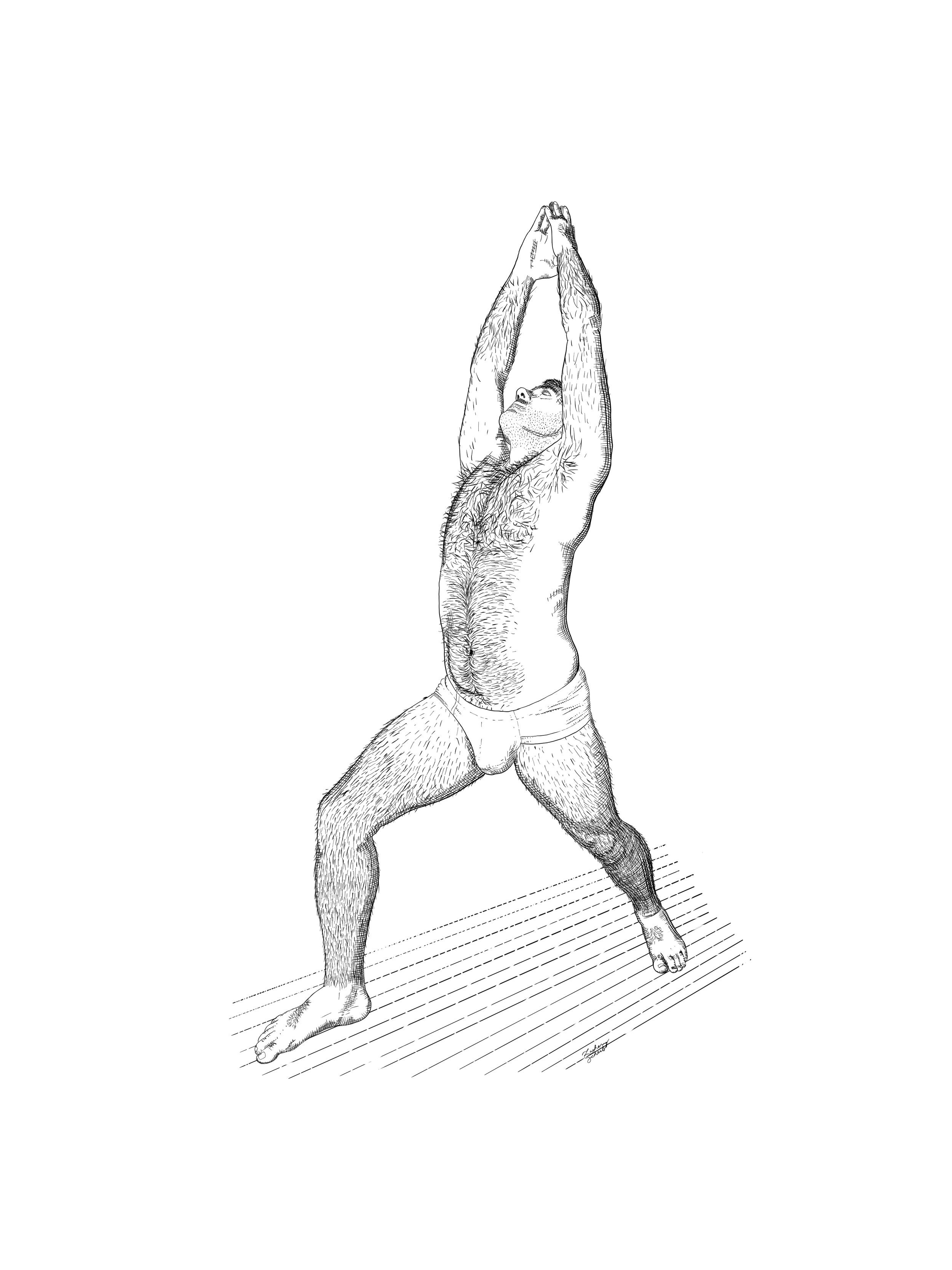 Virabhadrasana (Warrior 1)