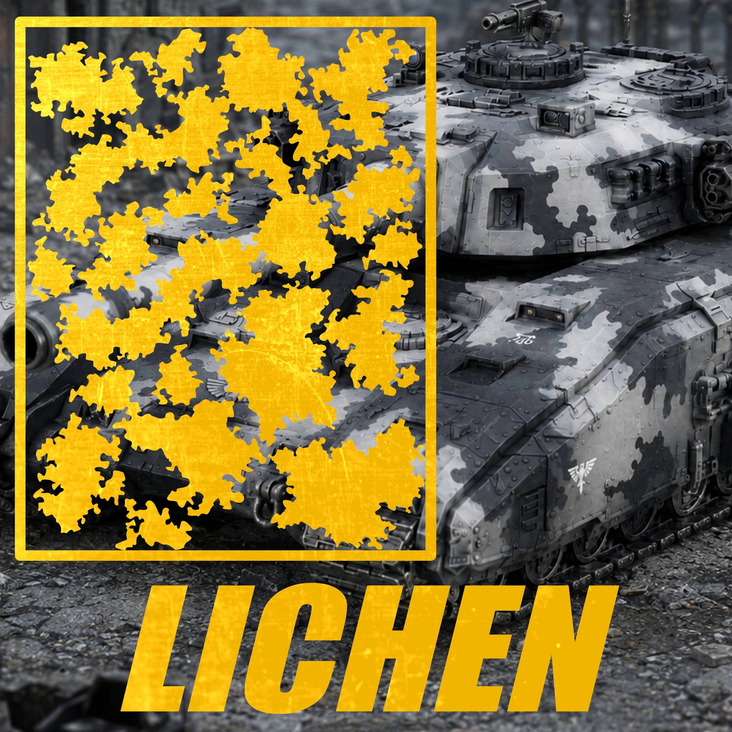 LICHEN - Organic Camouflage for Miniatures & Sci-Fi Armor