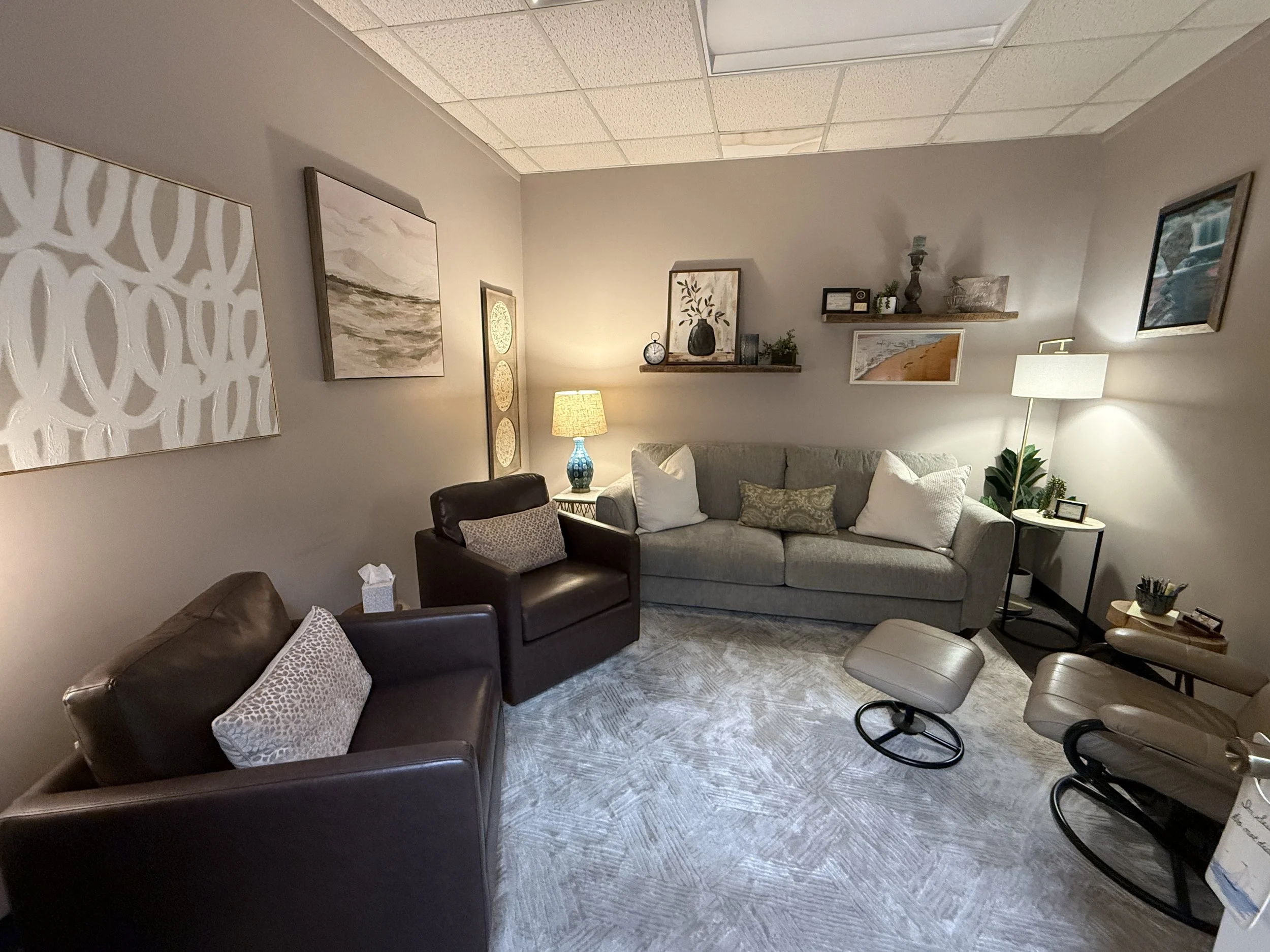 Therapy office at Bryan Psychological Services in Bryan, Ohio