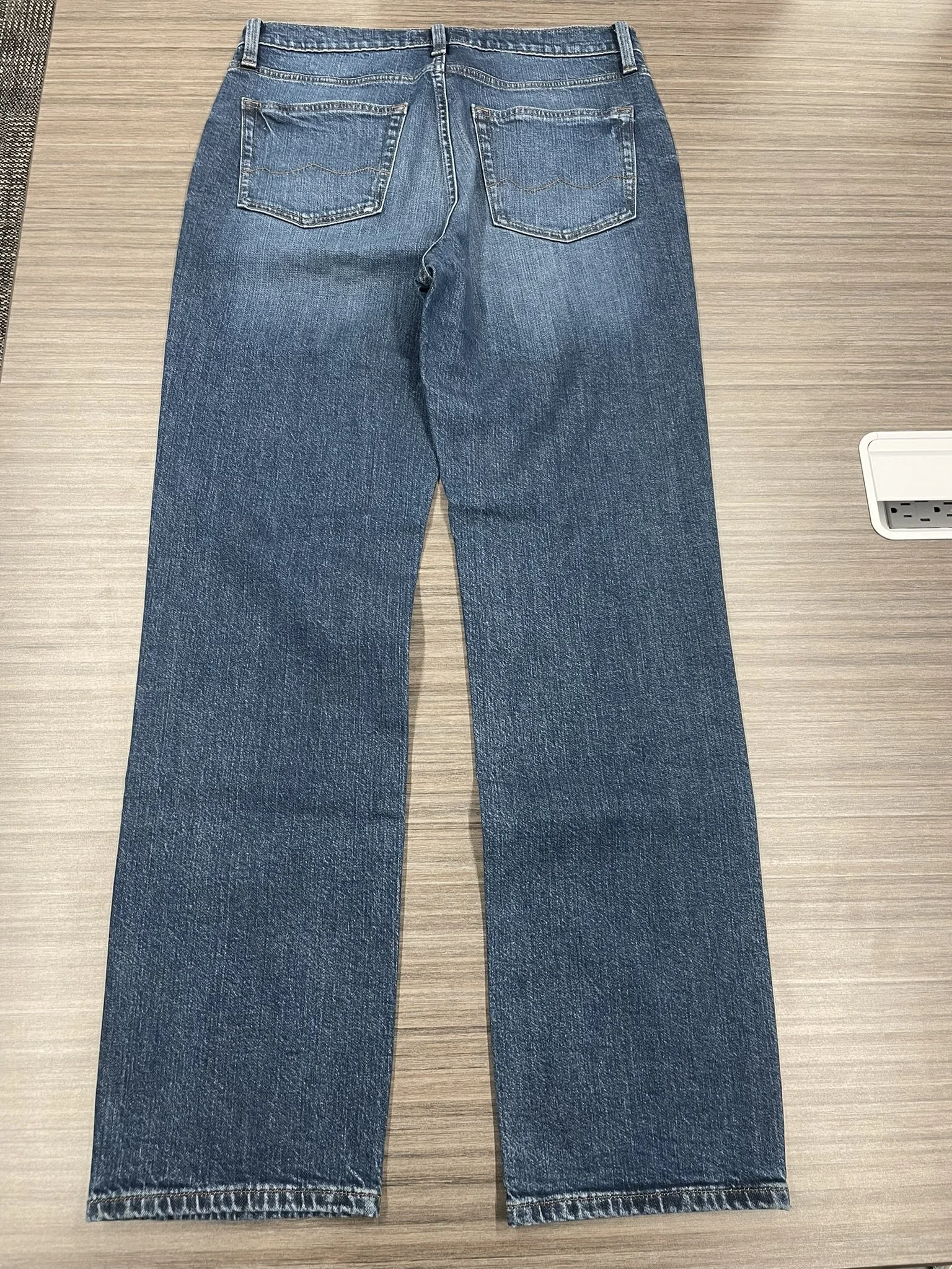 Denim proto back view