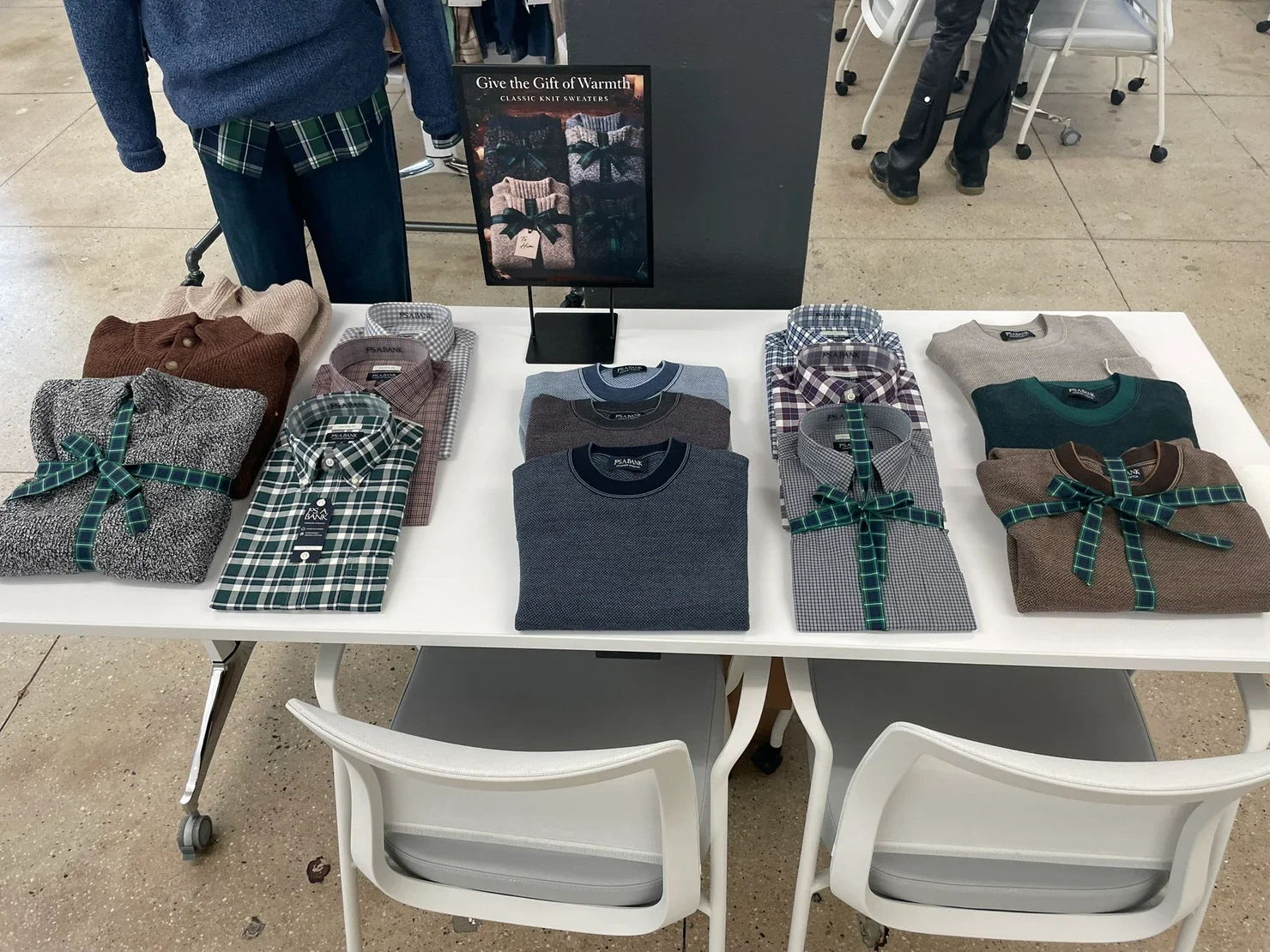 Holiday sweater gifting