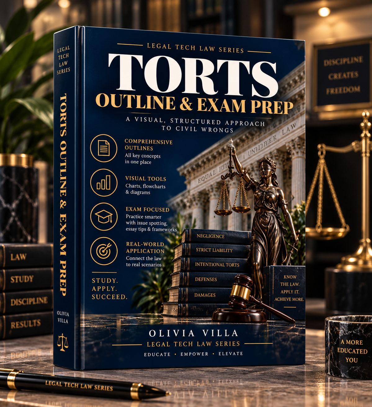Torts Outline & Exam Prep - Digital E-Book