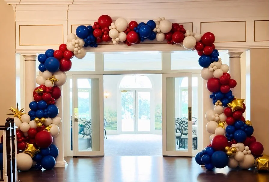 🇺🇸❤️ #america #fourthofjulyballoonarch #balloonarch #250yearsoffreedom