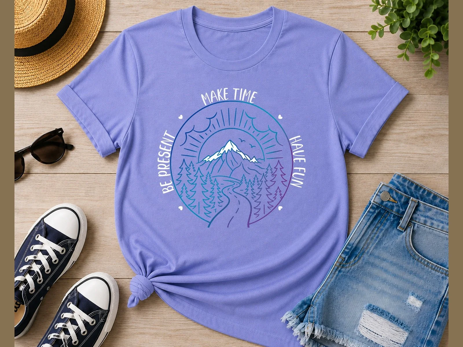 Be Present Tee