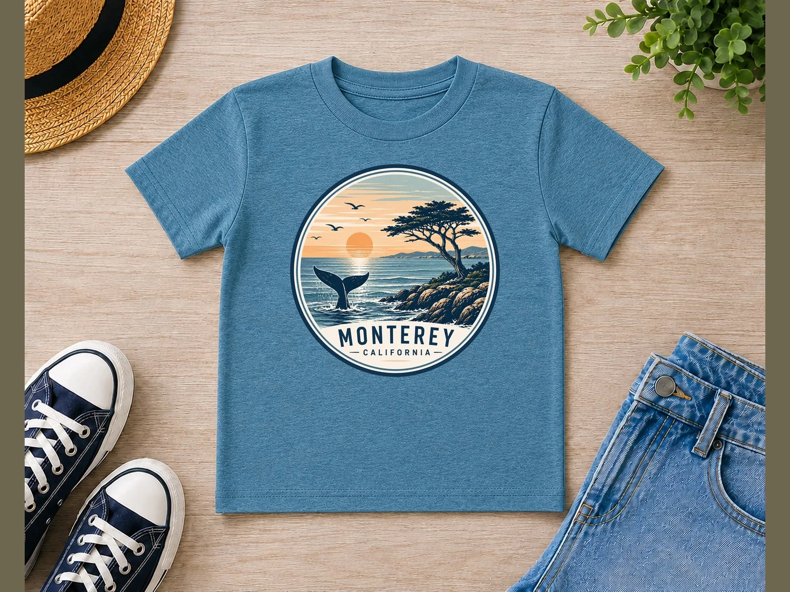 Monterey California Youth Tee