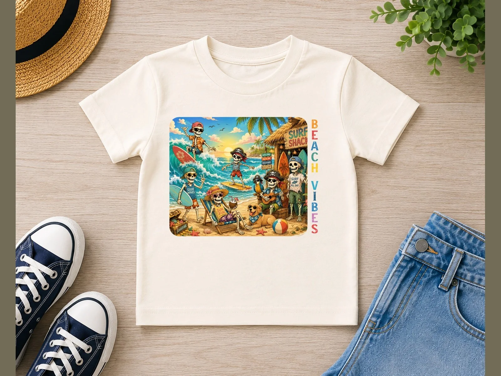 Beach Vibes Youth Tee