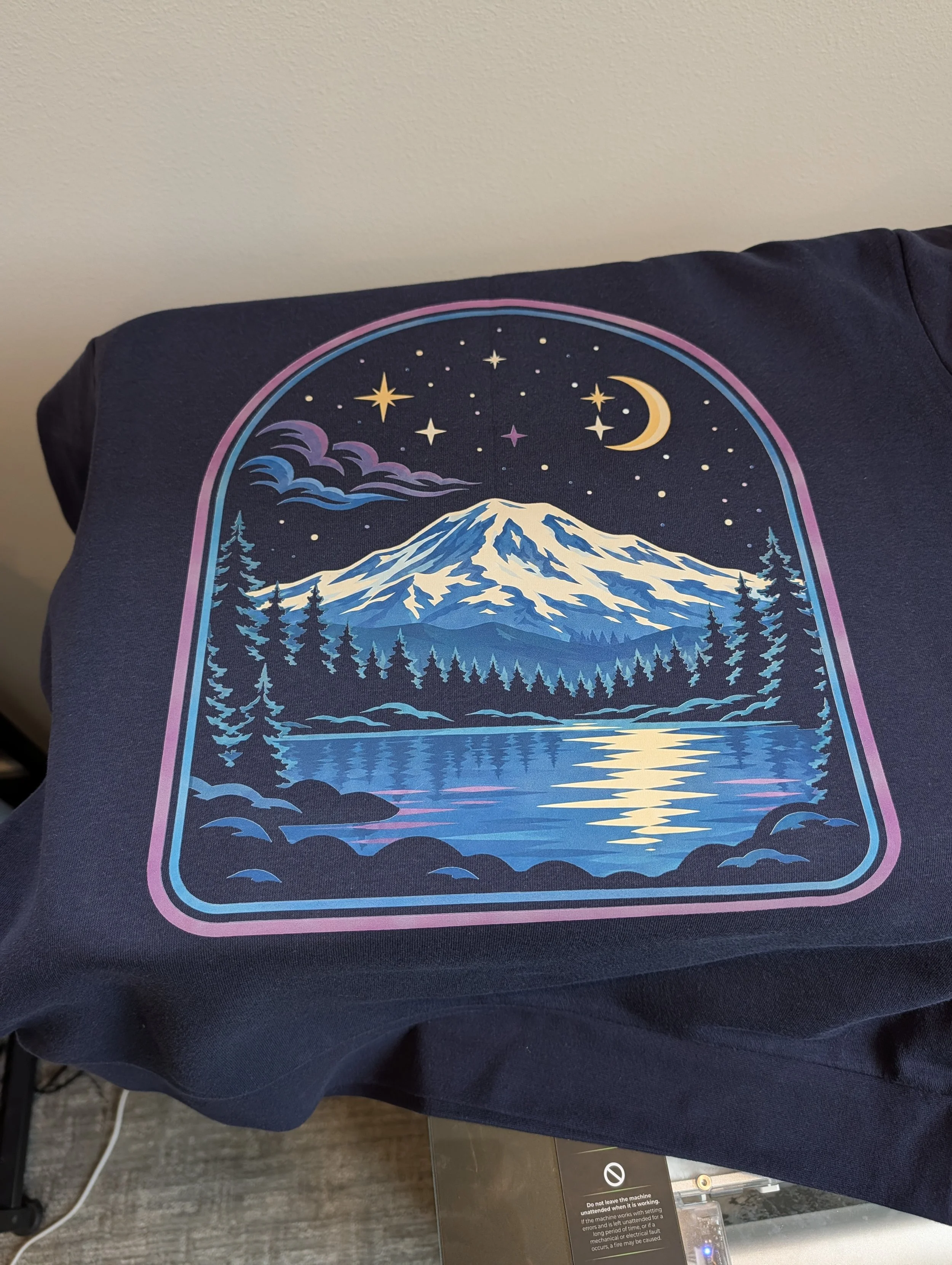 A fun surprise sweatshirt. 