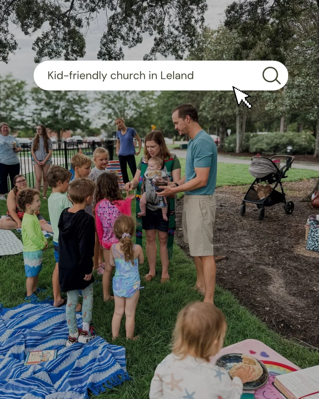 If you&rsquo;re searching for us, we&rsquo;re searching for you.
Join us for Launch Sunday on October 4th at 10am at Town Creek Middle School. You&rsquo;re welcome here- we mean it. 

Learn more at thegroveleland.org