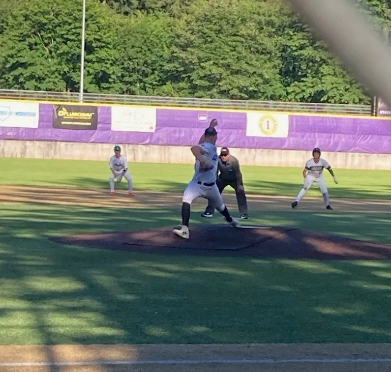 Freddie Abraham-Walker on the mound