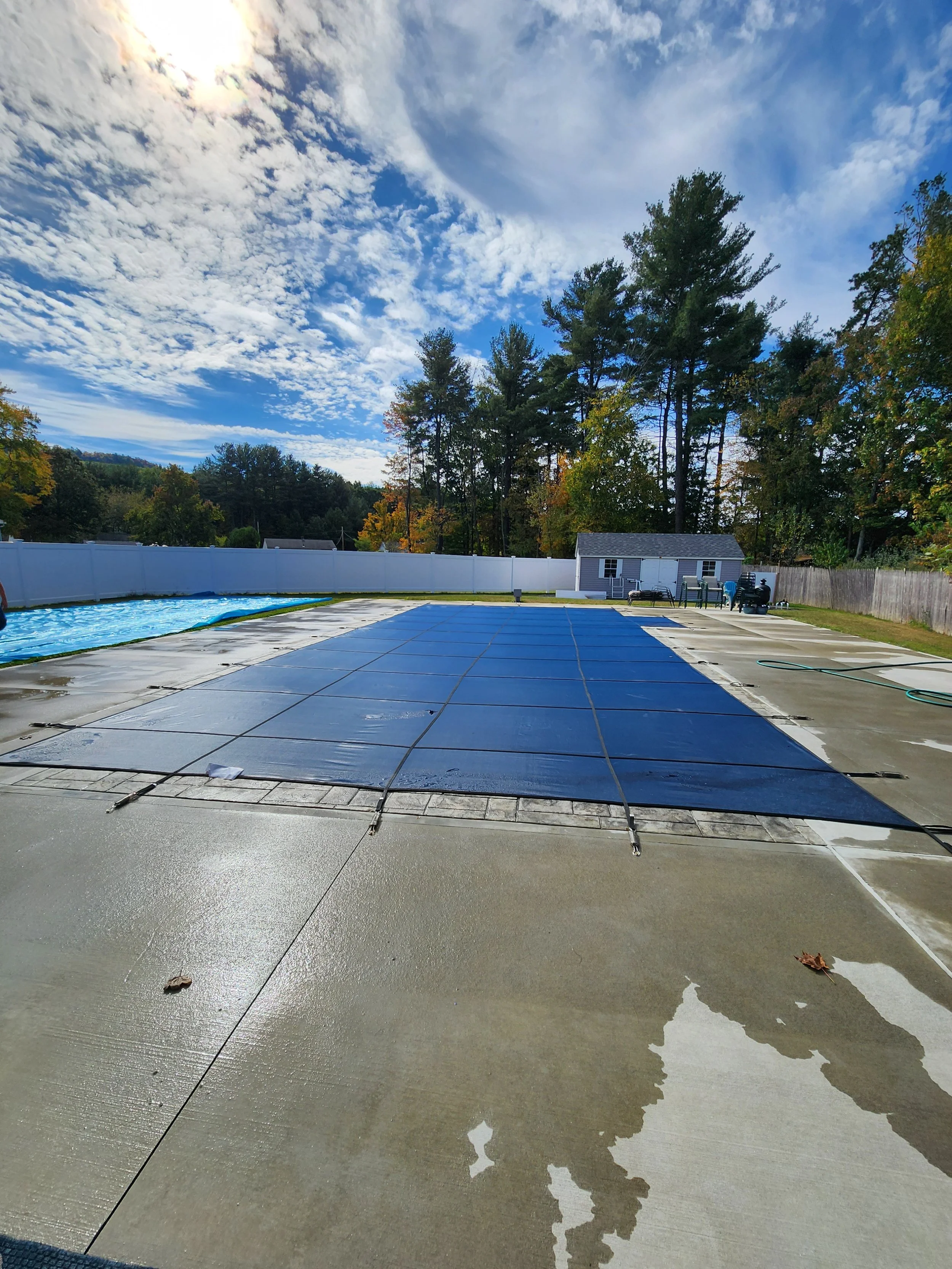 safety cover installation